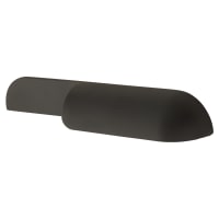 Altro Hyde Cabinet Finger Pull Handle - 64mm Centres - Matt Black