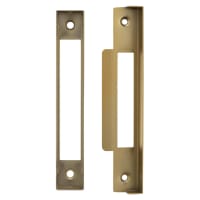 Atlantic 13mm Rebate Kit to suit 3 Lever Sashlocks - Satin Brass