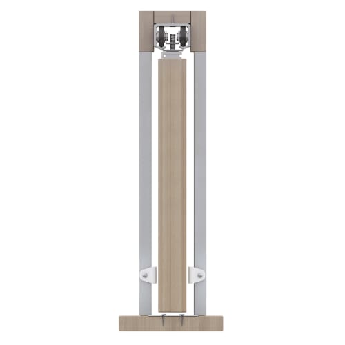 Klug Ultra Double Pocket Door Kit with Soft Close 120mm Finished Wall