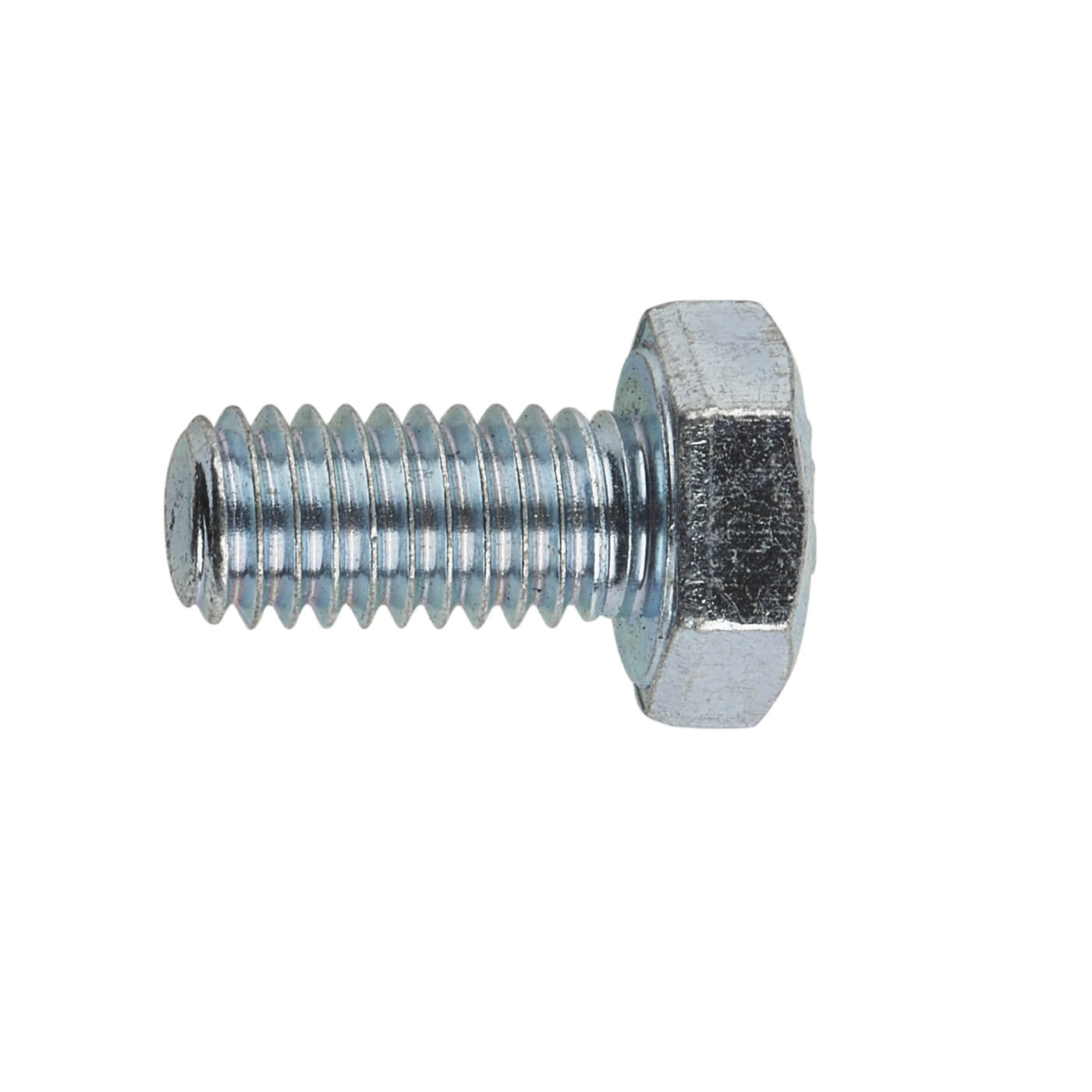 Hexagon Bolt - M6 x 12mm - Zinc Plated - Pack 10 | ElectricalDirect