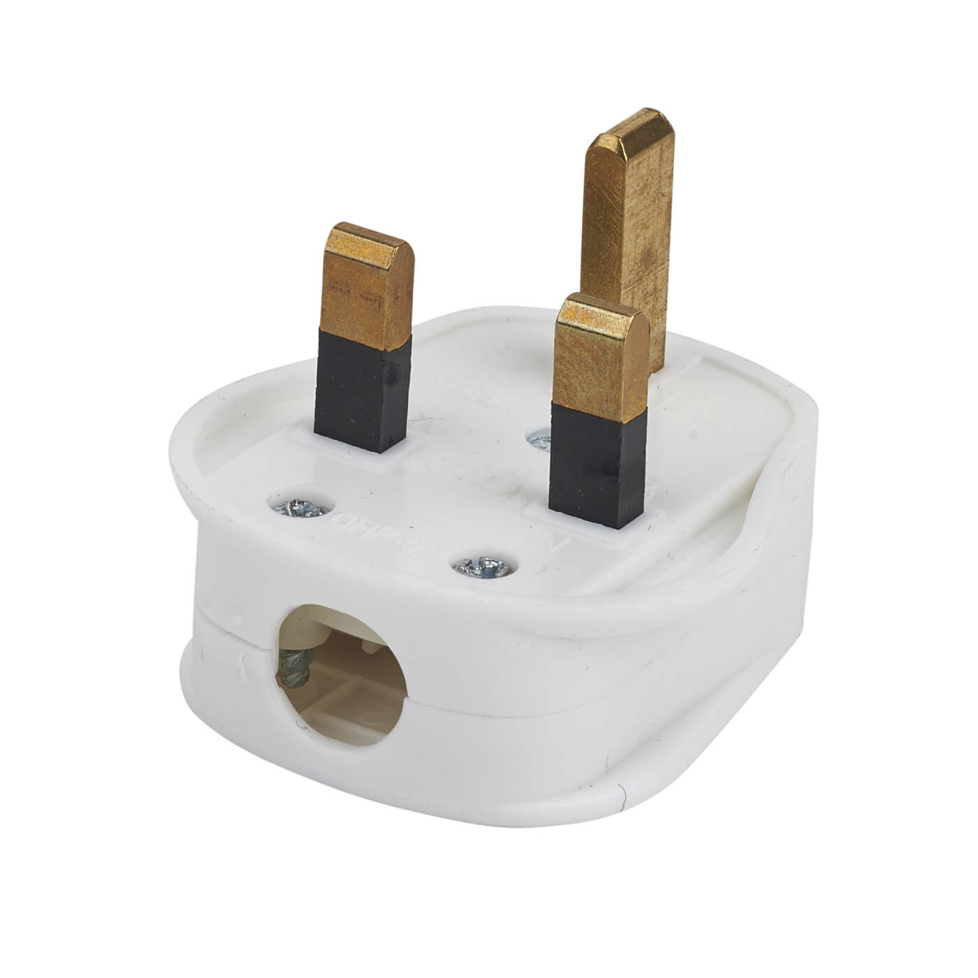 13A Plug Top - White | ElectricalDirect