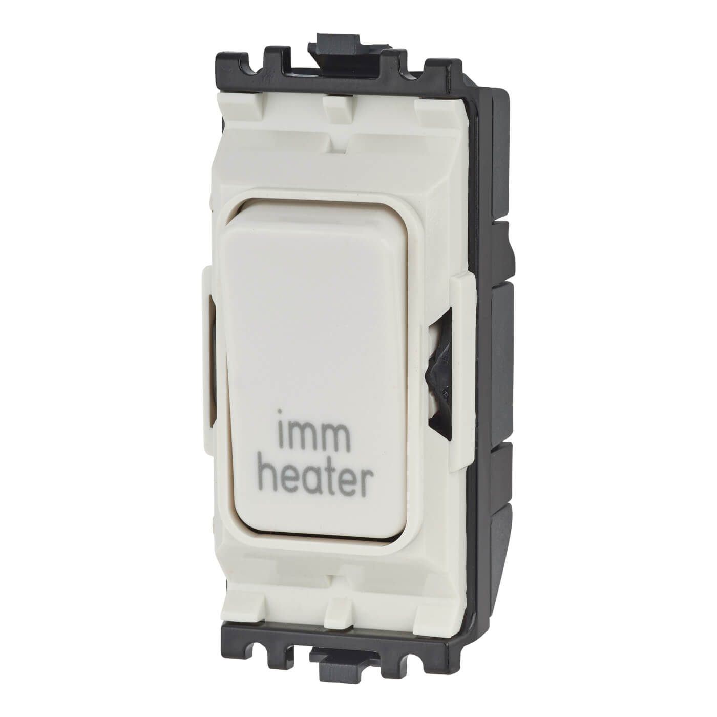 MK Grid Plus 20A Printed Grid Switch Immersion Heater White