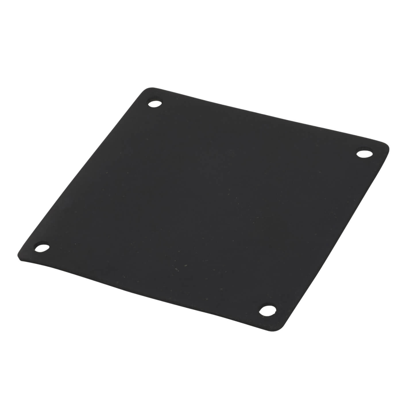 Adaptable Back Box Gasket 108 x 108mm Black Enamel ElectricalDirect