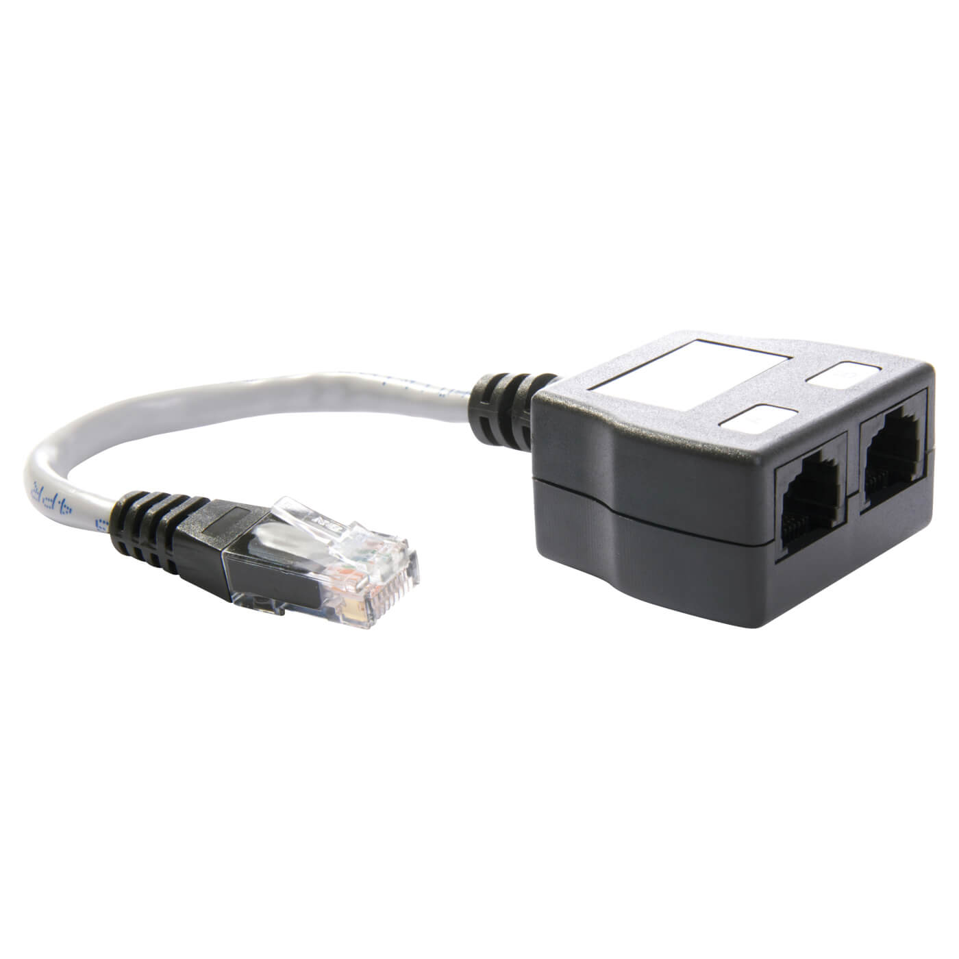 Ultima RJ45 CAT5E Splitter Economiser Data Coupler Black