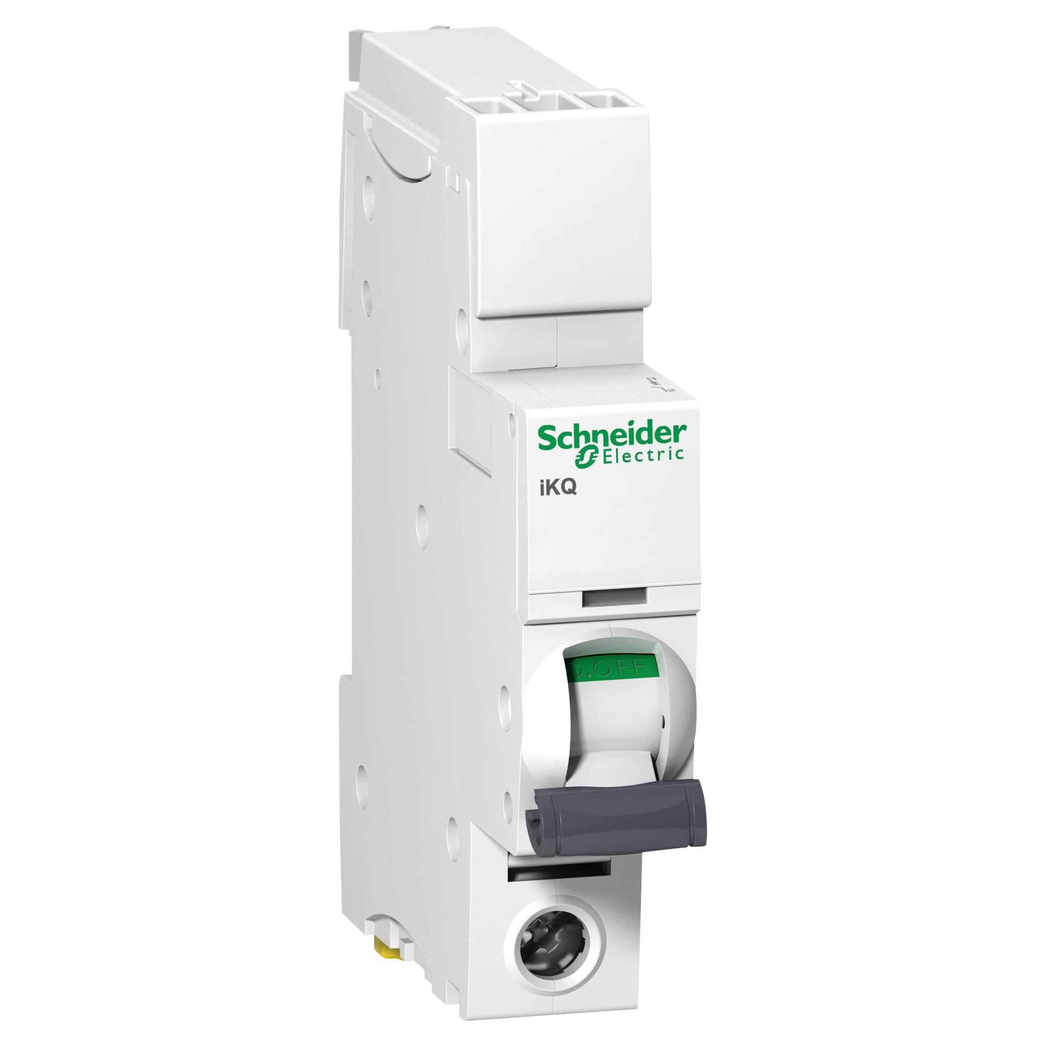 Schneider Acti9 iKQ 10A Single Pole MCB - Type C | ElectricalDirect