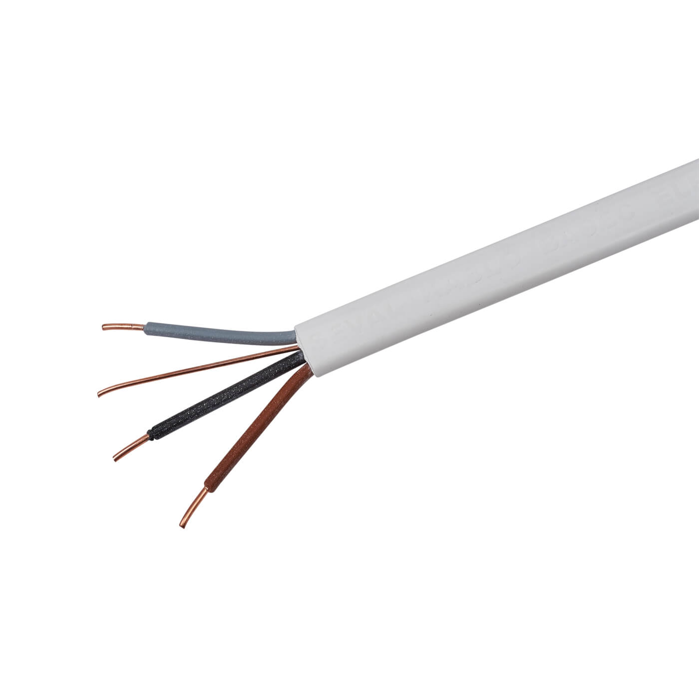 6243B LSF 3 Core & Earth Cable 3 Core 1.5mm² 100m White