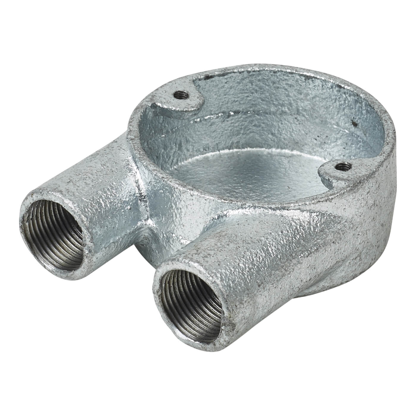Steel Conduit U Box 20mm Galvanised ElectricalDirect