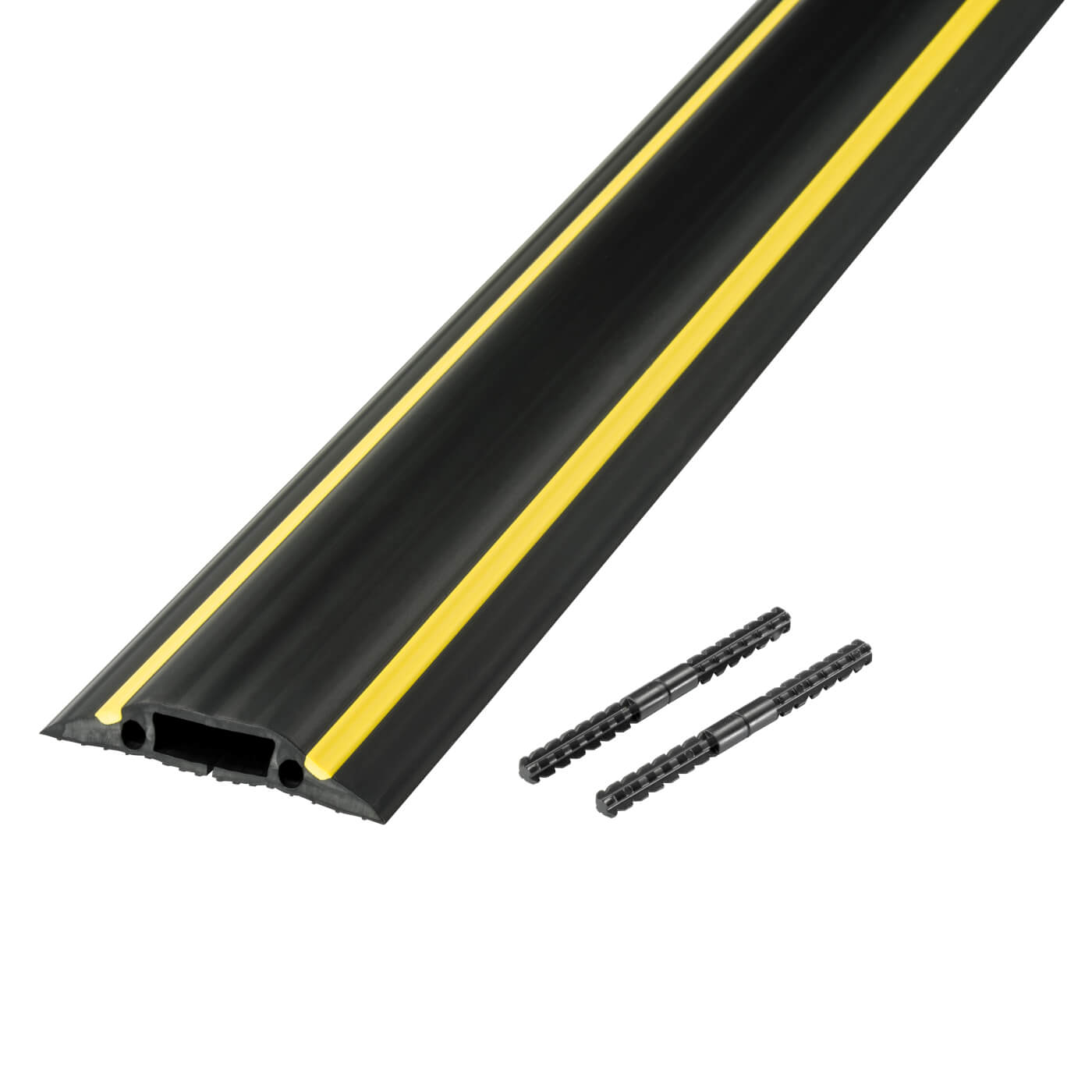 DLine Medium Duty Linkable Floor Cable Protector 14 x 83mm x 9m
