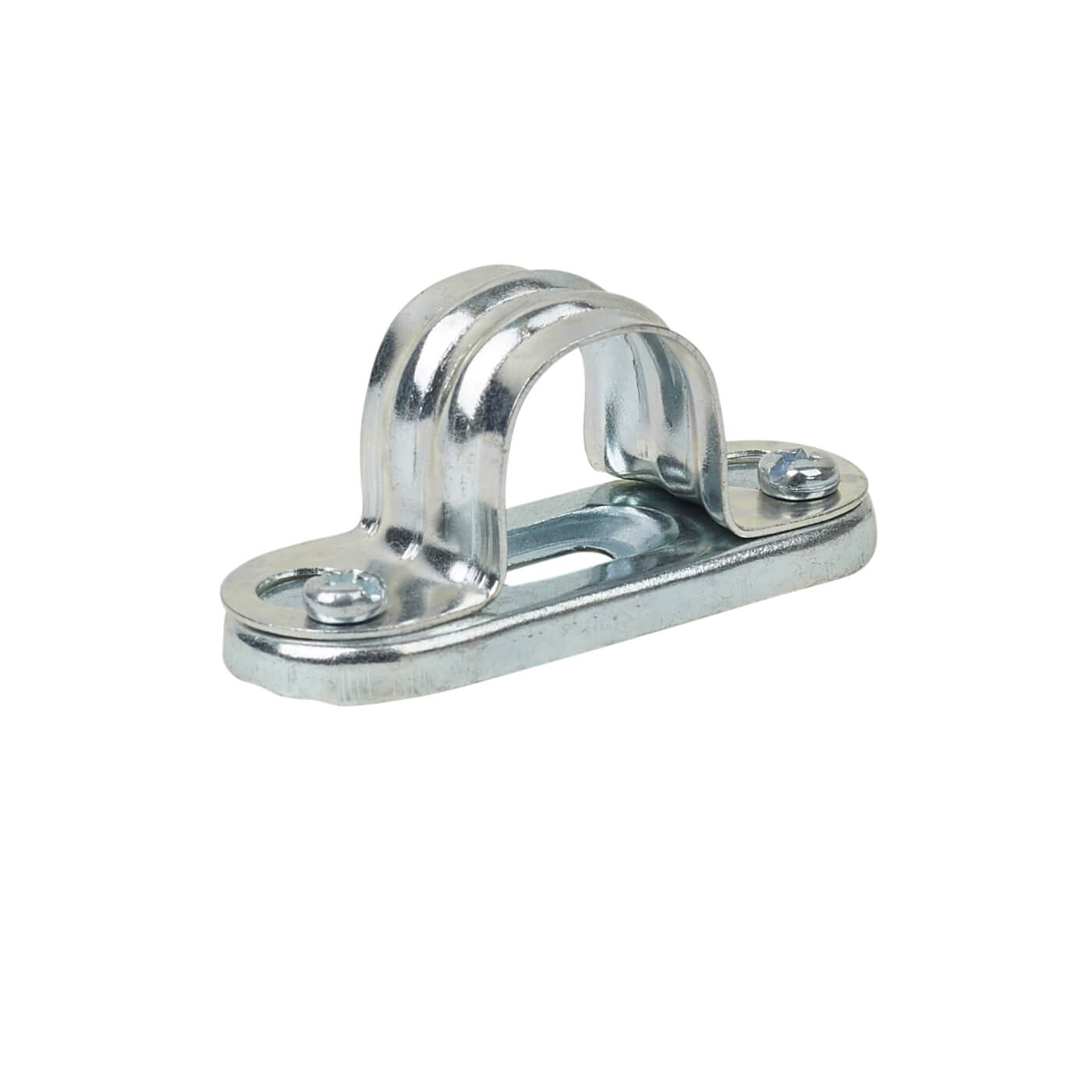 Steel Conduit Spacer Bar Saddles 20mm Galvanised Pack of 10