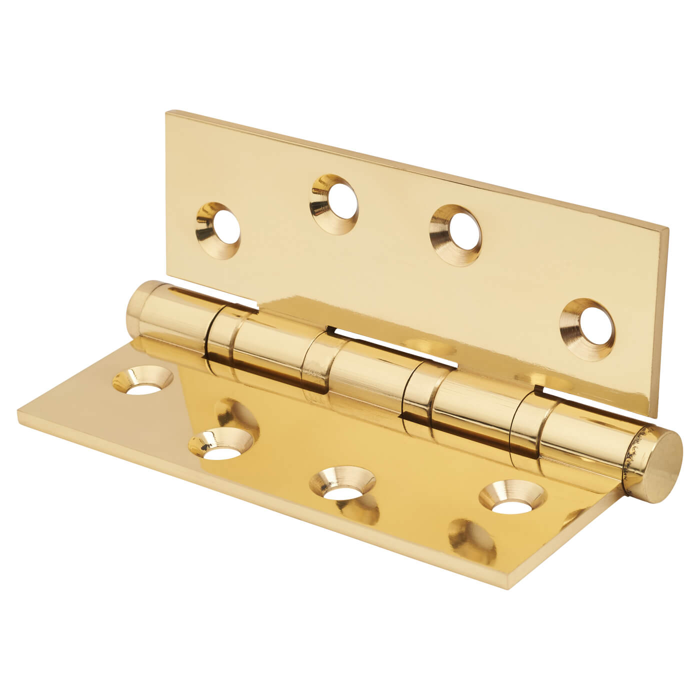 Carlisle Brass Polished Brass Narrow Plate with Straight Lever 92mm c/c  (M86NP92)