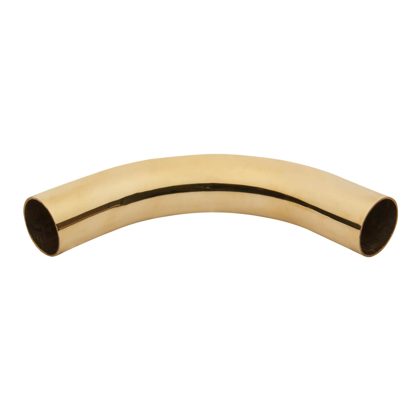 38mm Brass Tube Polished Brass, IronmongeryDirect