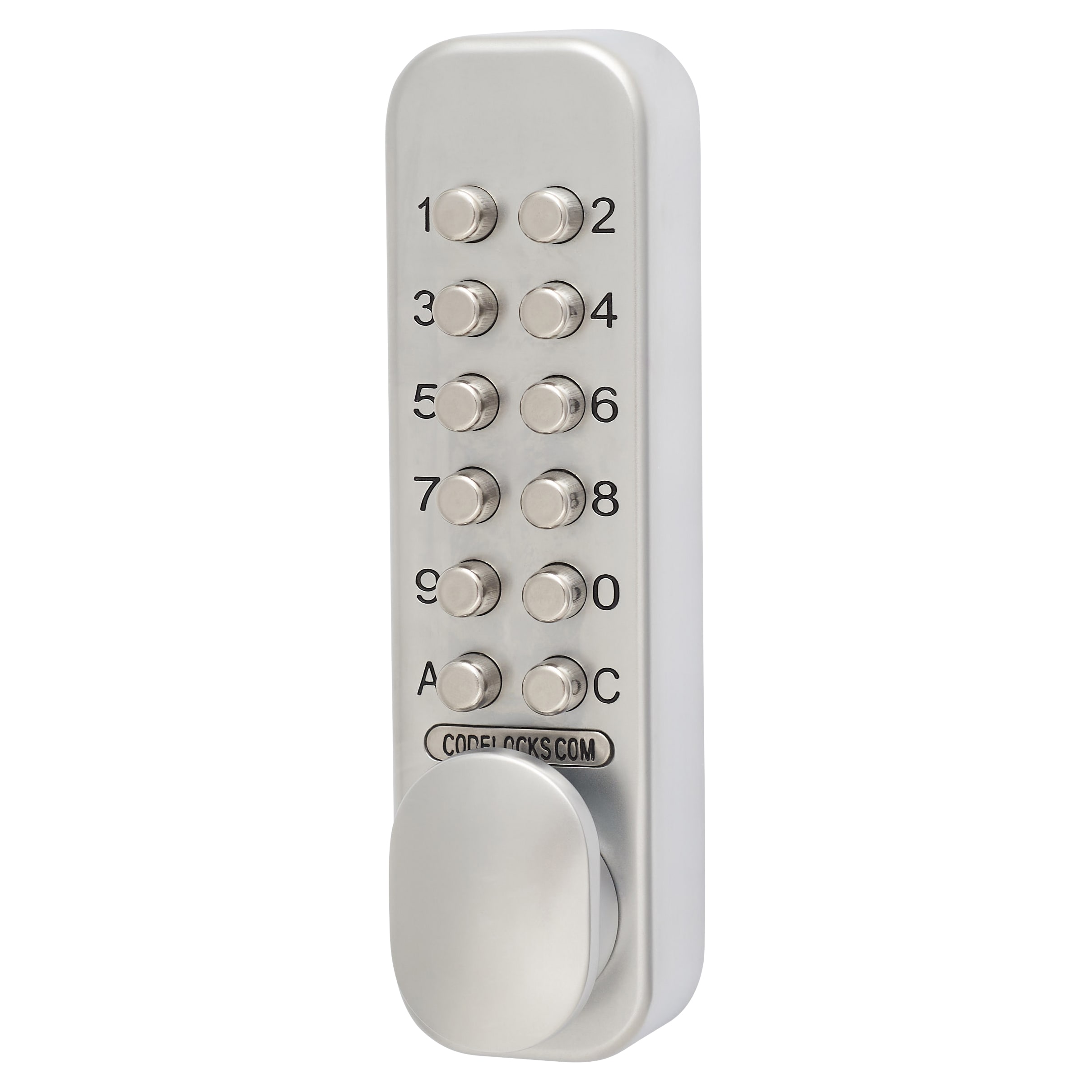 Codelock CL160 Mechanical Easycode Lock - Silver | IronmongeryDirect ...