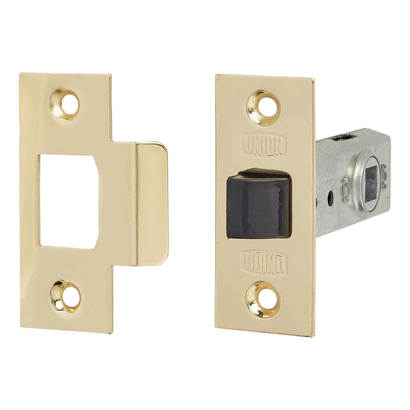 UNION 2648 Tubular Mortice Latch 64mm Case 44mm Backset Polished