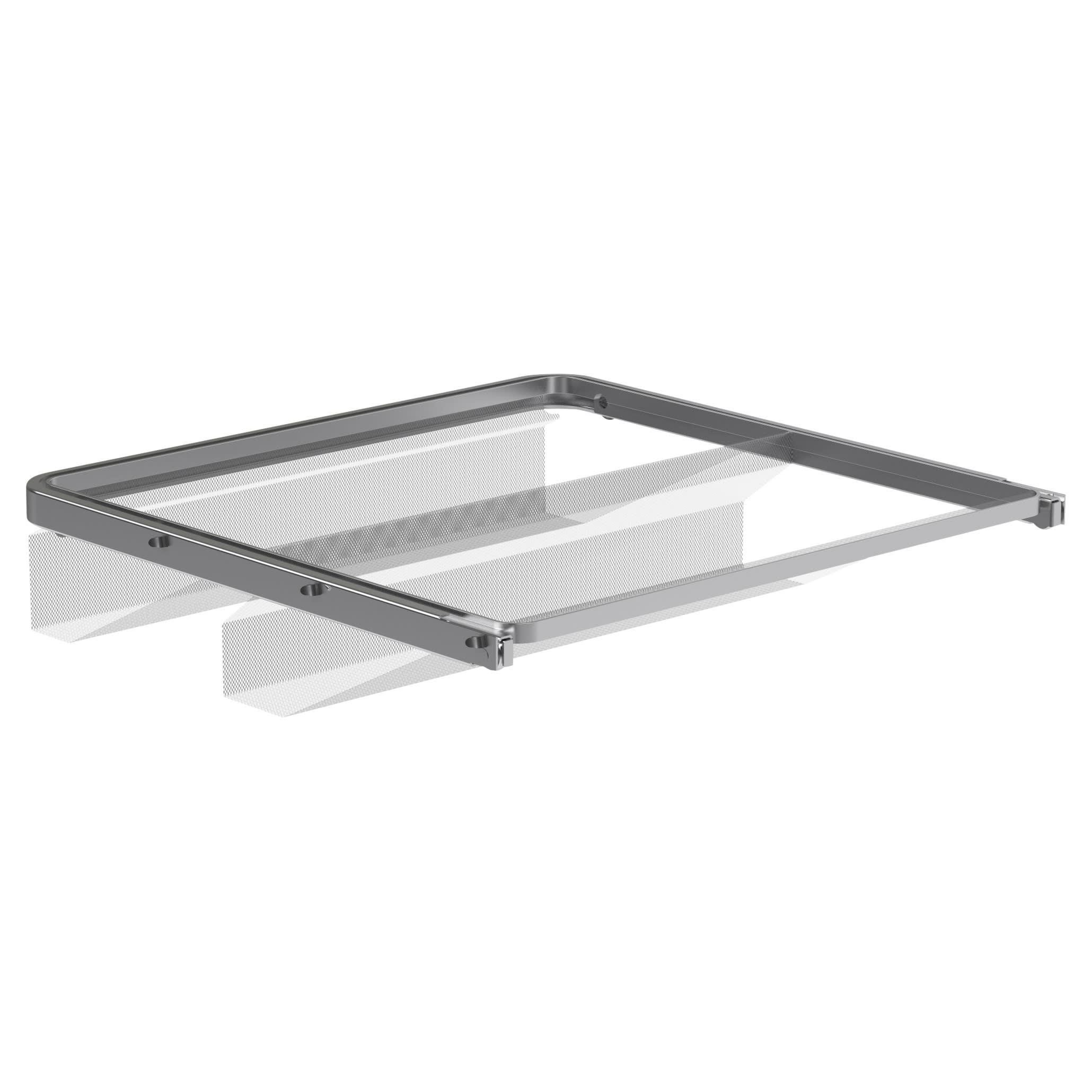 elfa Top Track System Gliding Mesh Shoe Shelf 450 x 430mm