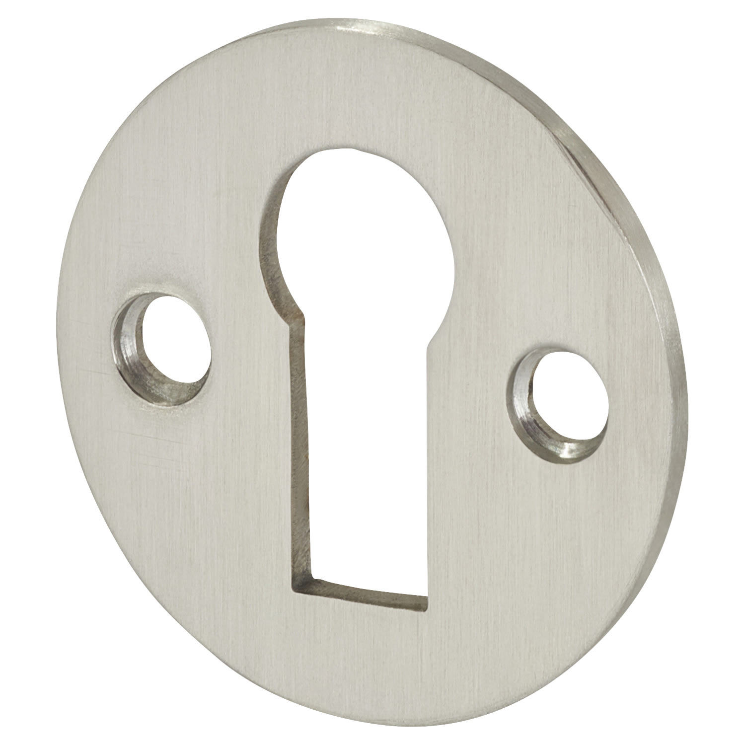 Hampstead Escutcheon Keyhole Satin Stainless Steel