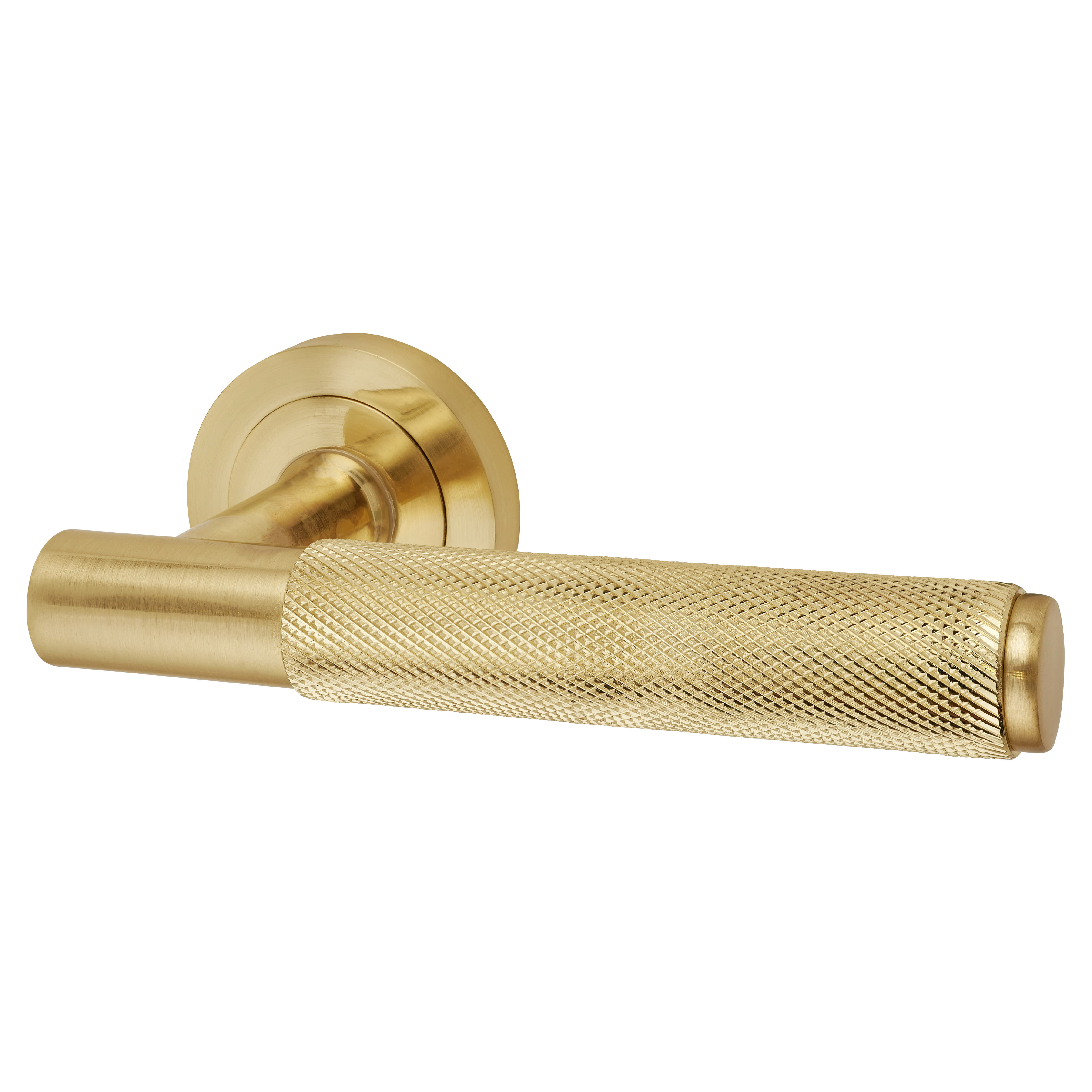 Carlisle Brass Knurled Radio Cabinet Knob - 35mm Diameter - Satin