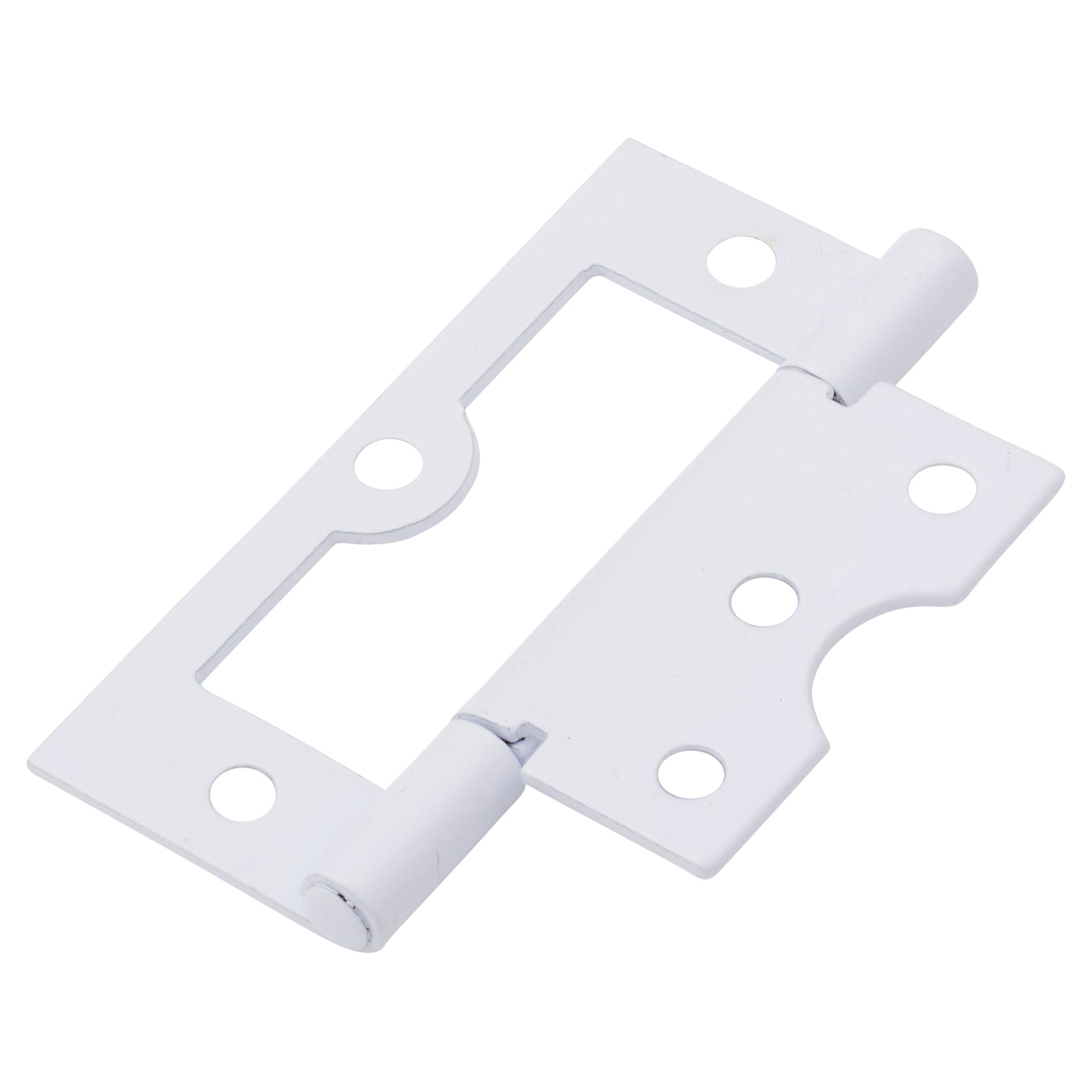 Steel Hinge 75 x 50 x 1.7mm White Pair IronmongeryDirect Same