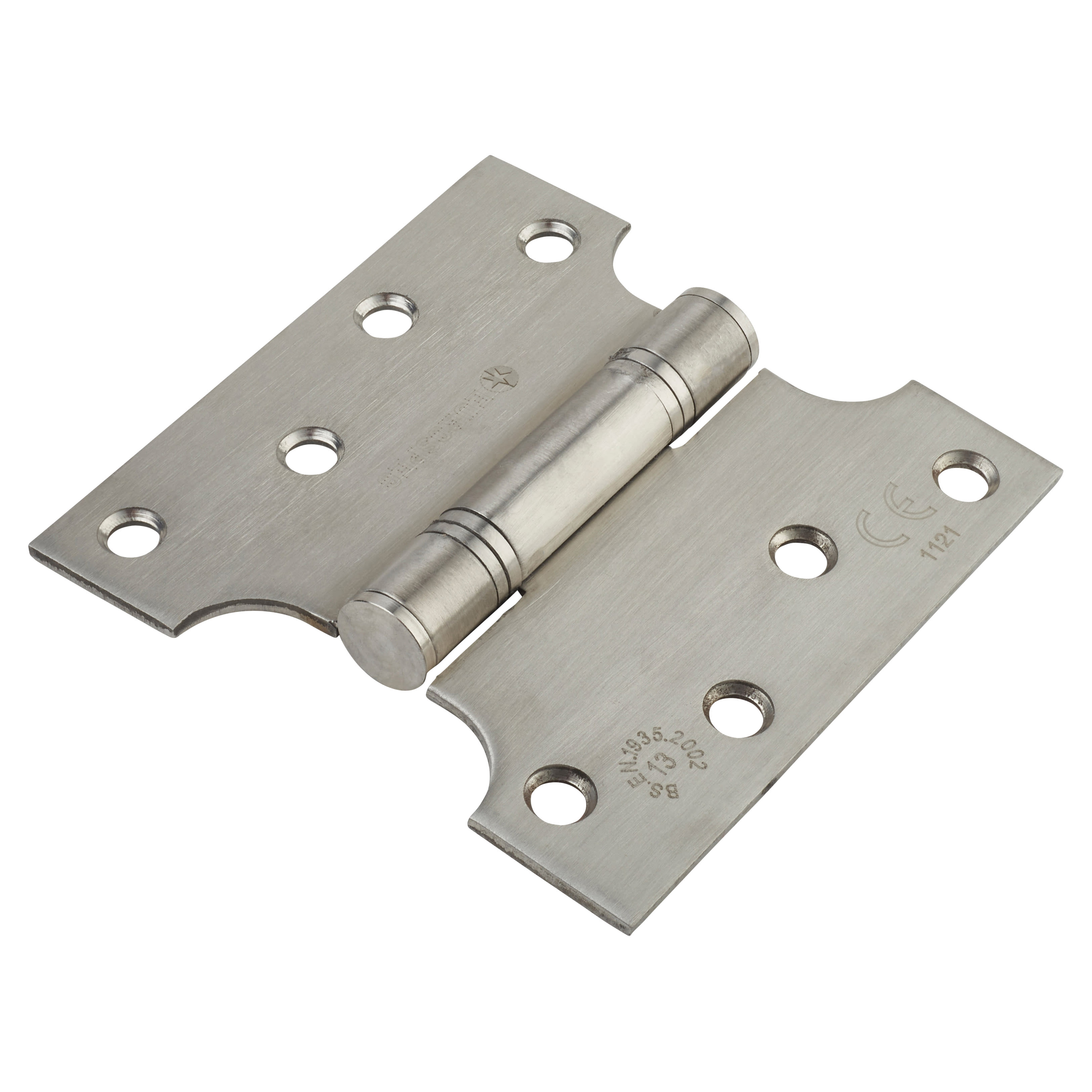 Enduro Max Satin Stainless Parliament Hinges 102 x 50 x 102 x 3mm