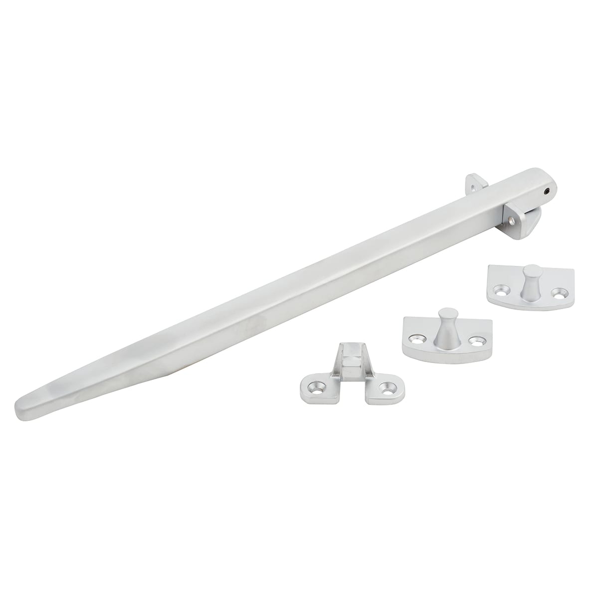 Threaded Window Stay Altro Timber Range Window Stay - 11 Inch /280mm - Satin Chrome ...