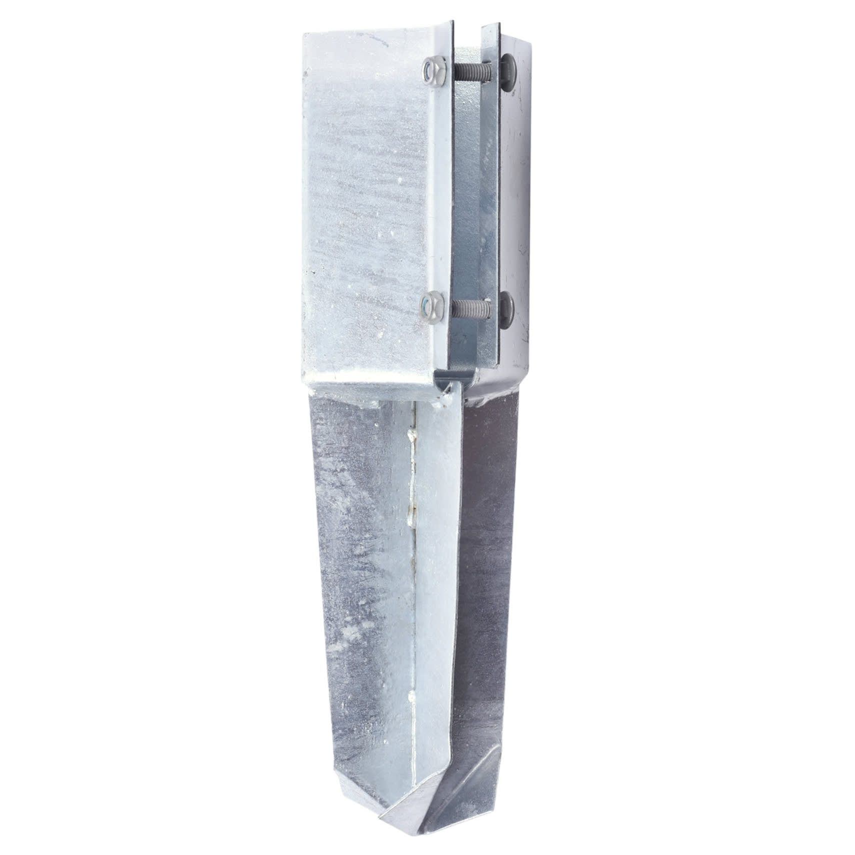 Taurus Concrete In Fence Post Shoe Bolt Secure 75mm Galvanised taurus-concrete-in-fence-post-shoe-bolt-secure-75mm-galvanised