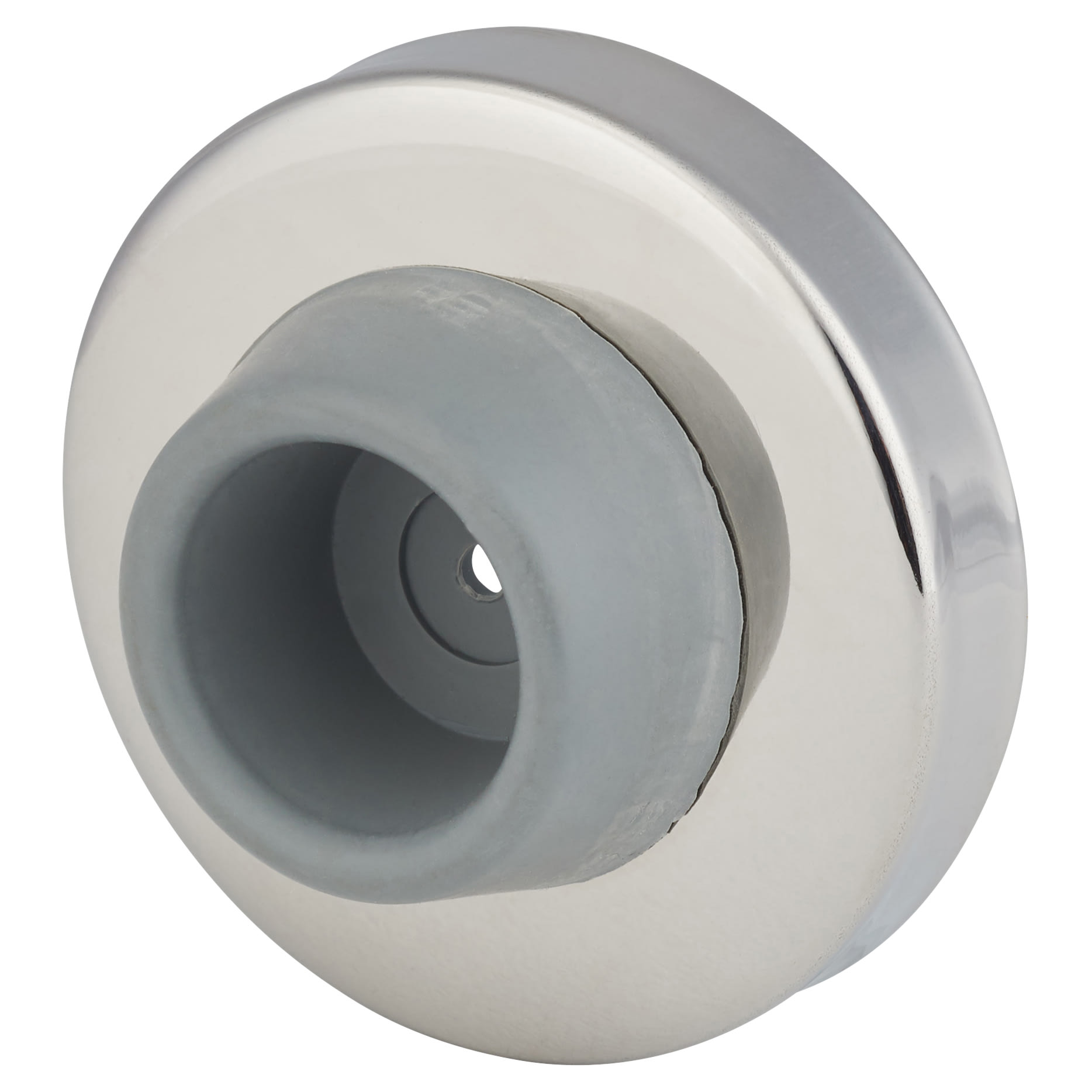 Hampstead Wall Buffer Door Stop 55mm Polished Stainless Steel