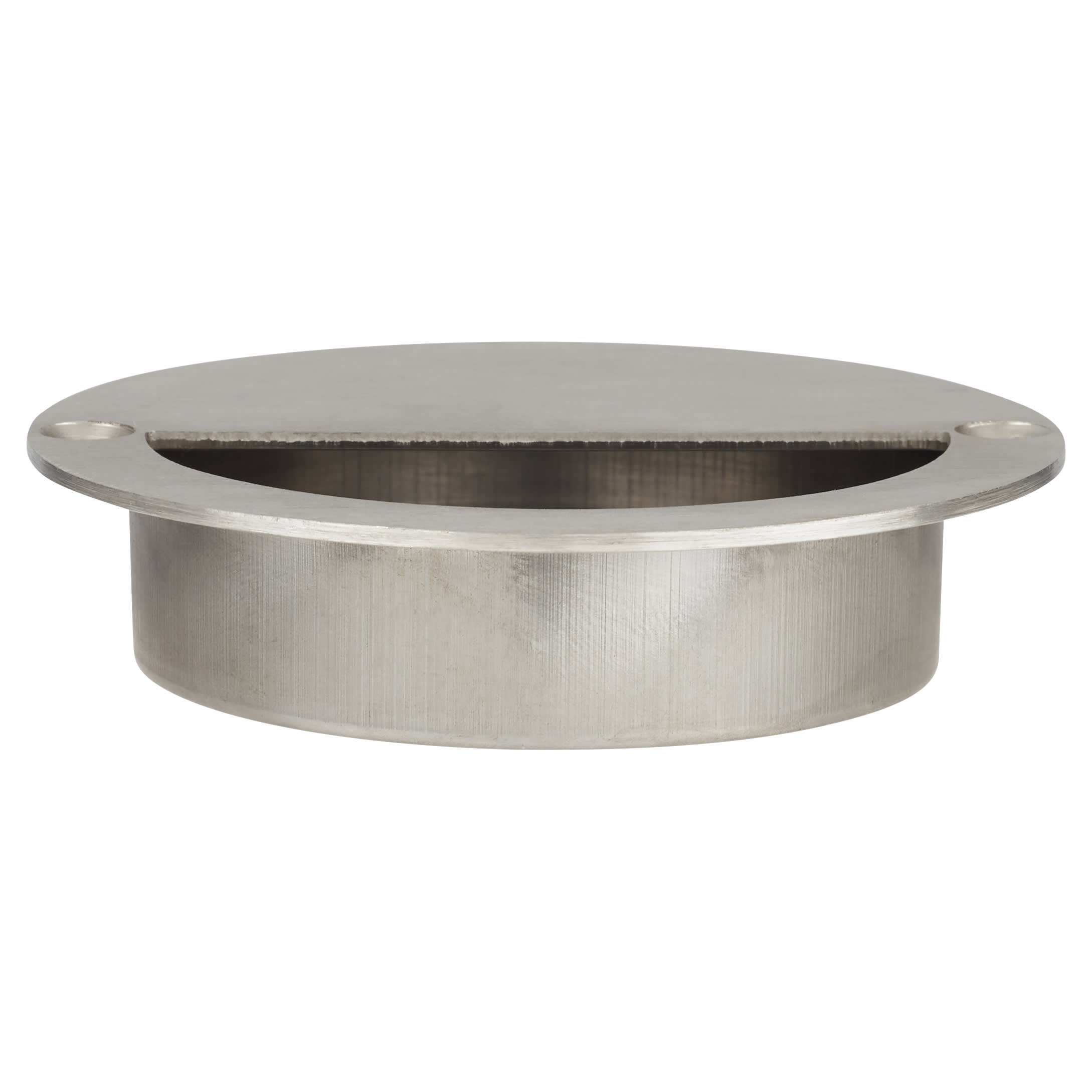 Altro Circular Flush Handle 90mm Satin Stainless Steel