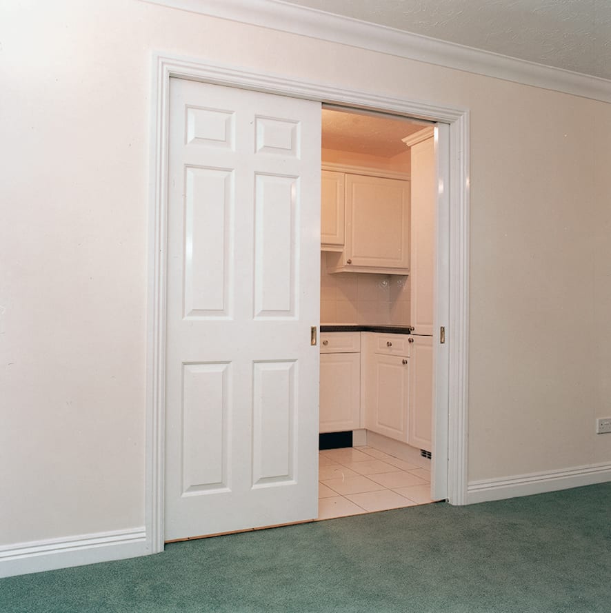 Klug Ultra Pocket Dbl Door Kit Soft Close 120mm Finished Wall