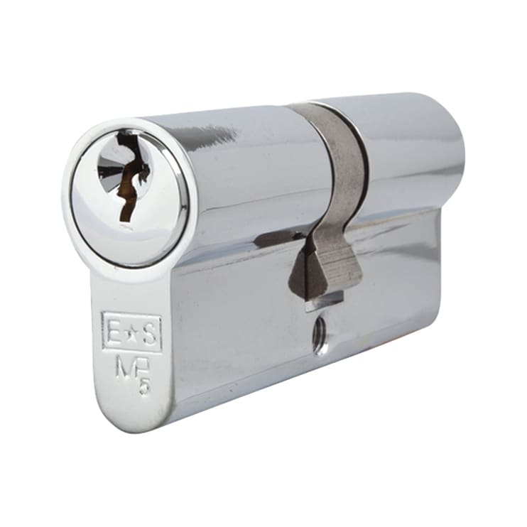 Eurospec Euro Double Cylinder - 5 Pin - 35 + 35mm - Polished 
