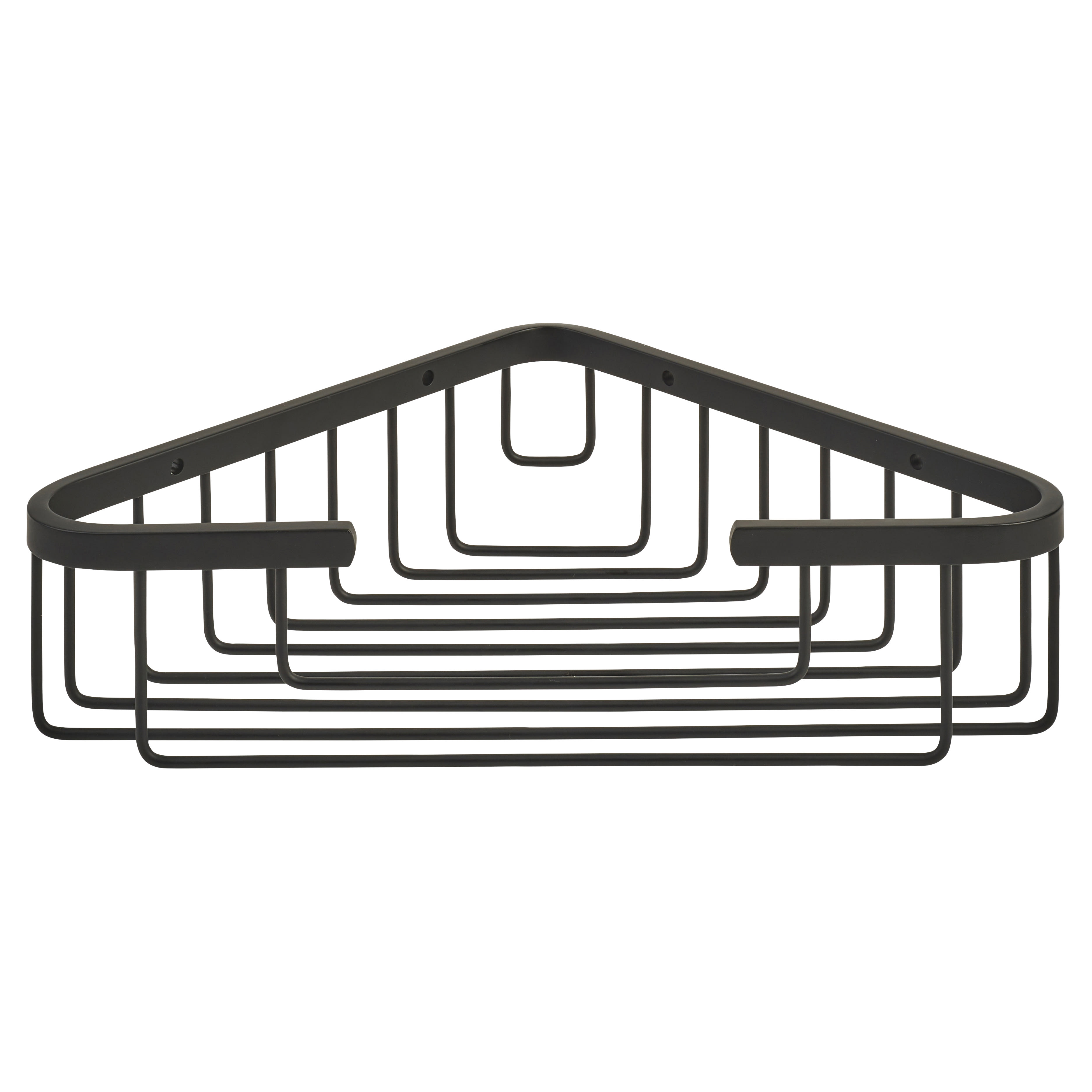 Altro Small Corner Shower Soap Dish Basket 255 x 195 x 63mm Matt