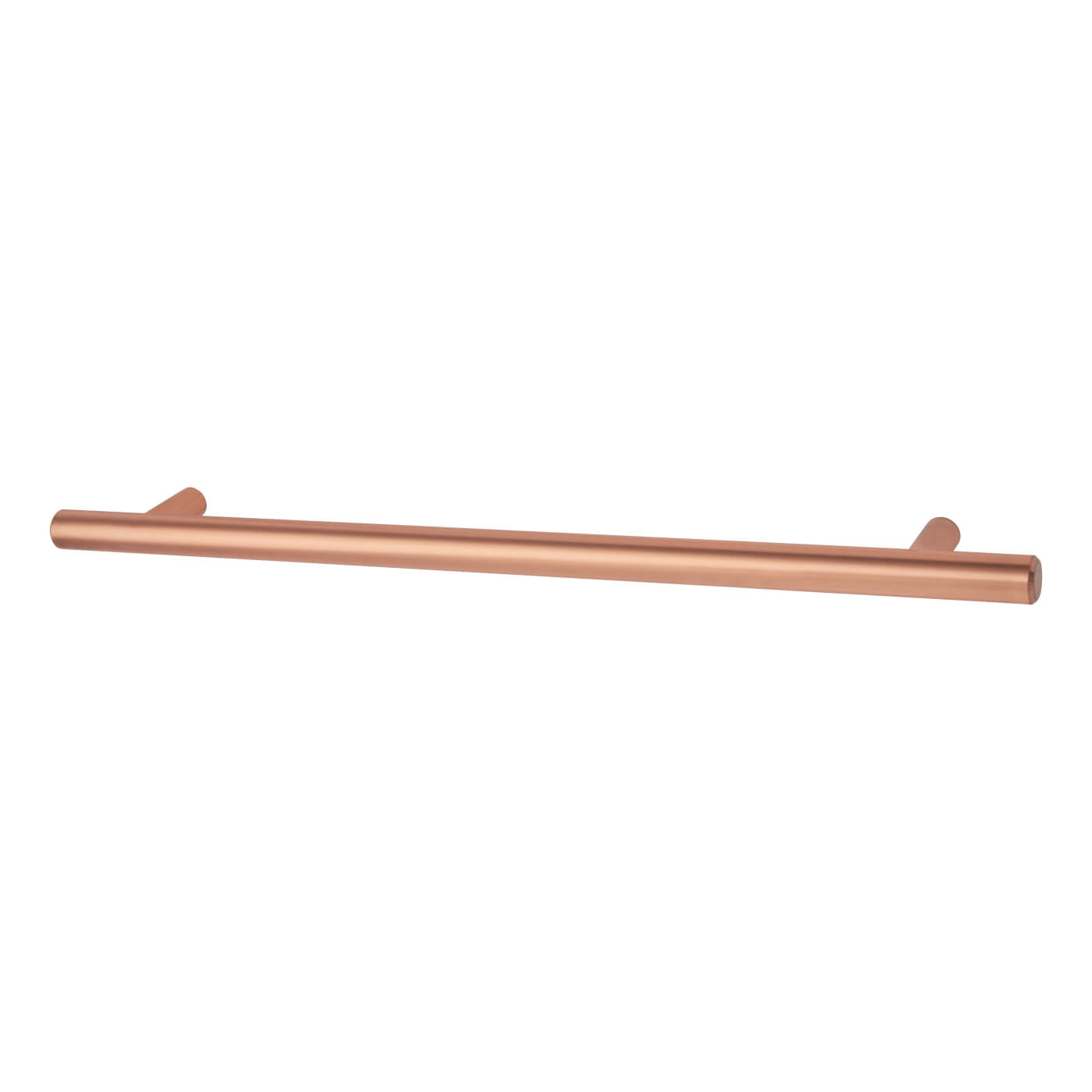 Altro 12mm T-Bar Cabinet Handle - 224mm Centres - Bright Copper ...