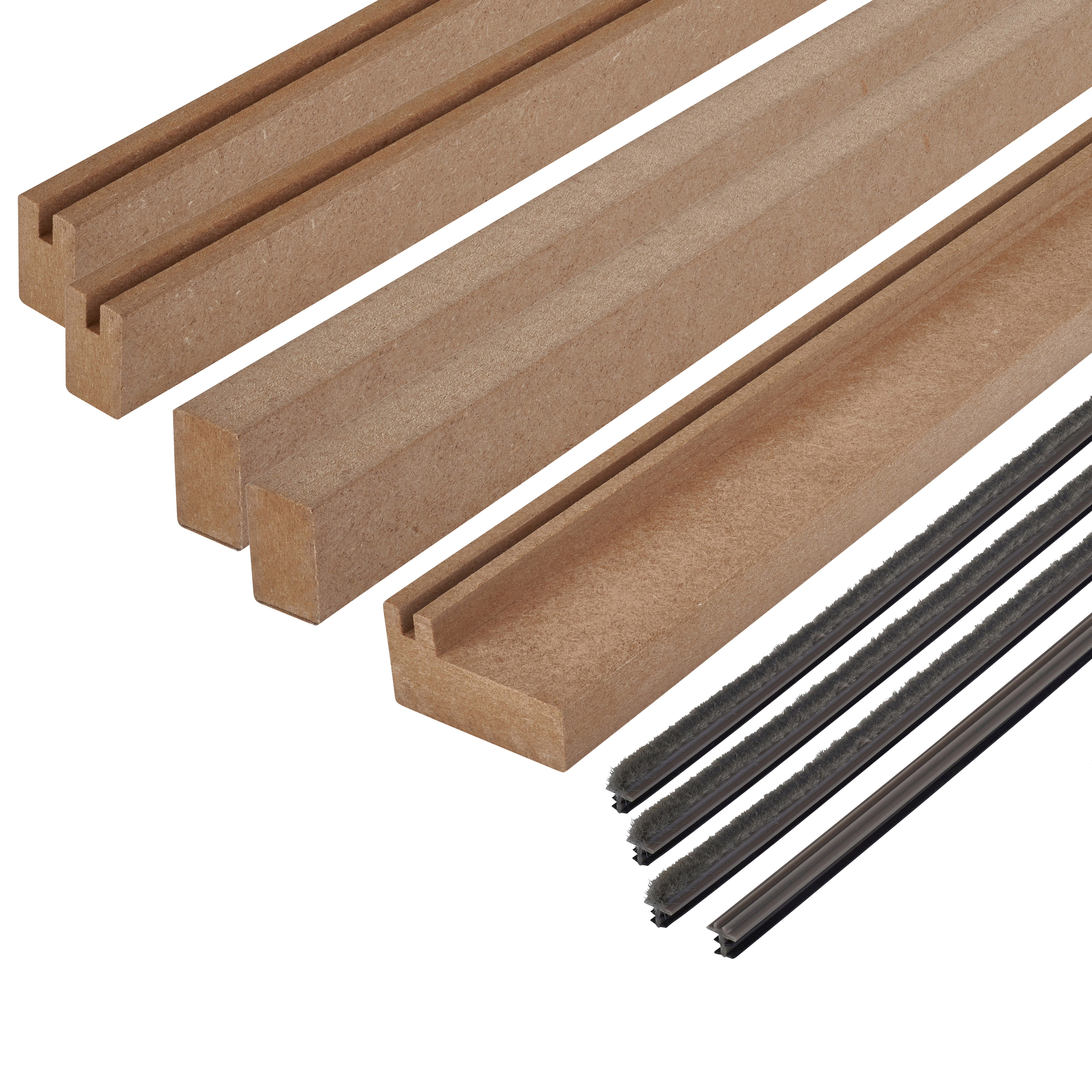 Rocket Door Frames Pocket Door Jamb Kit 95mm Finished Wall Thickness