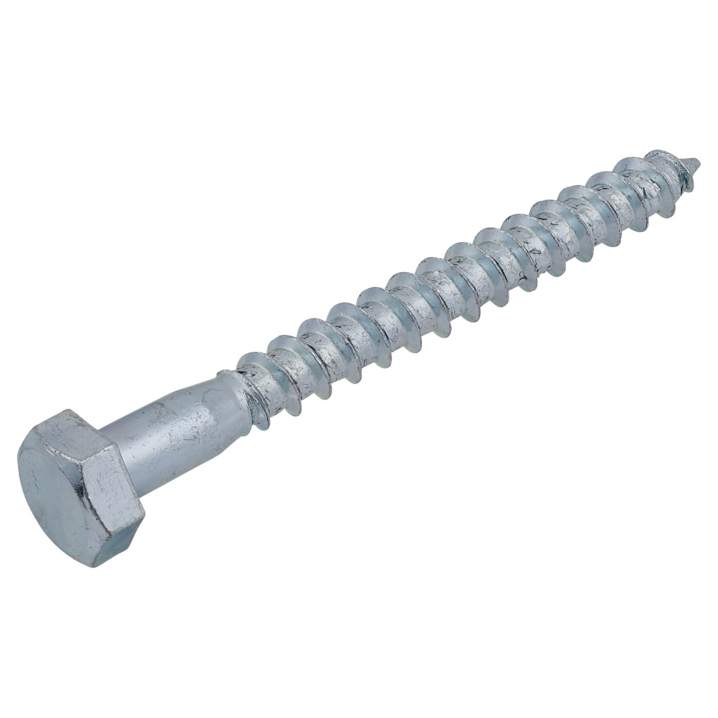 BZP Coach Screws M8 x 75mm Bag of 5 IronmongeryDirect Same Day Despatch