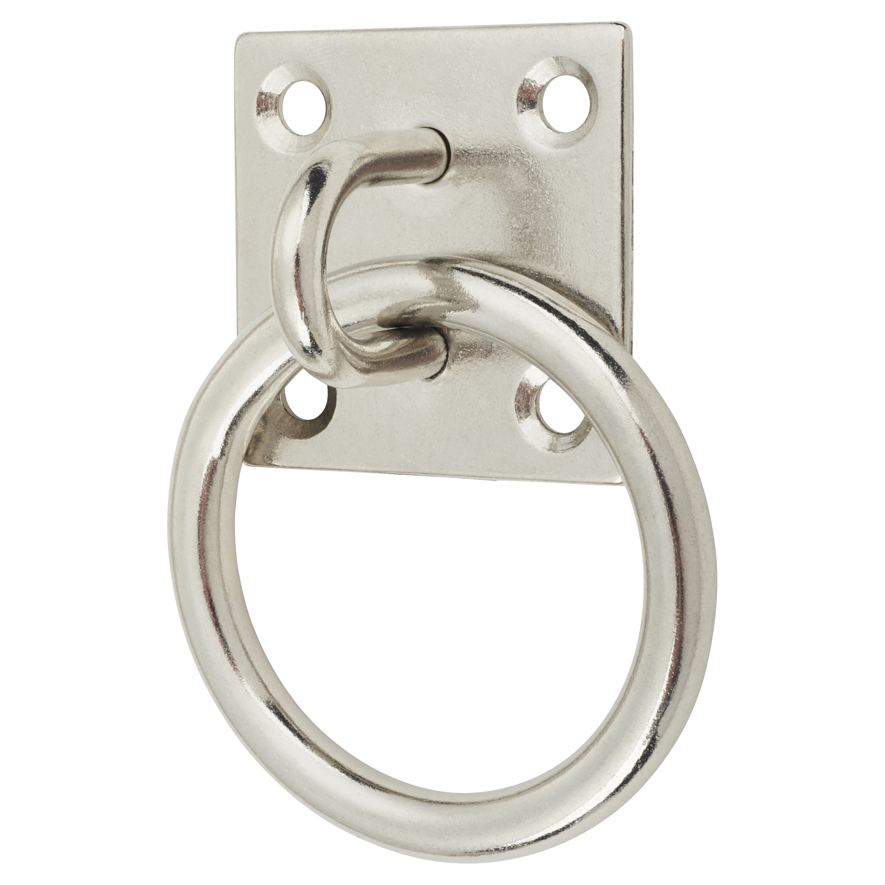 Ring on Plate 8mm 316 Stainless Steel IronmongeryDirect Same