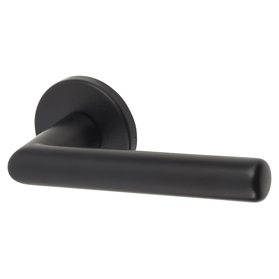 Urfic Easy Click Titan Lever Door Handle on Rose Matt Black