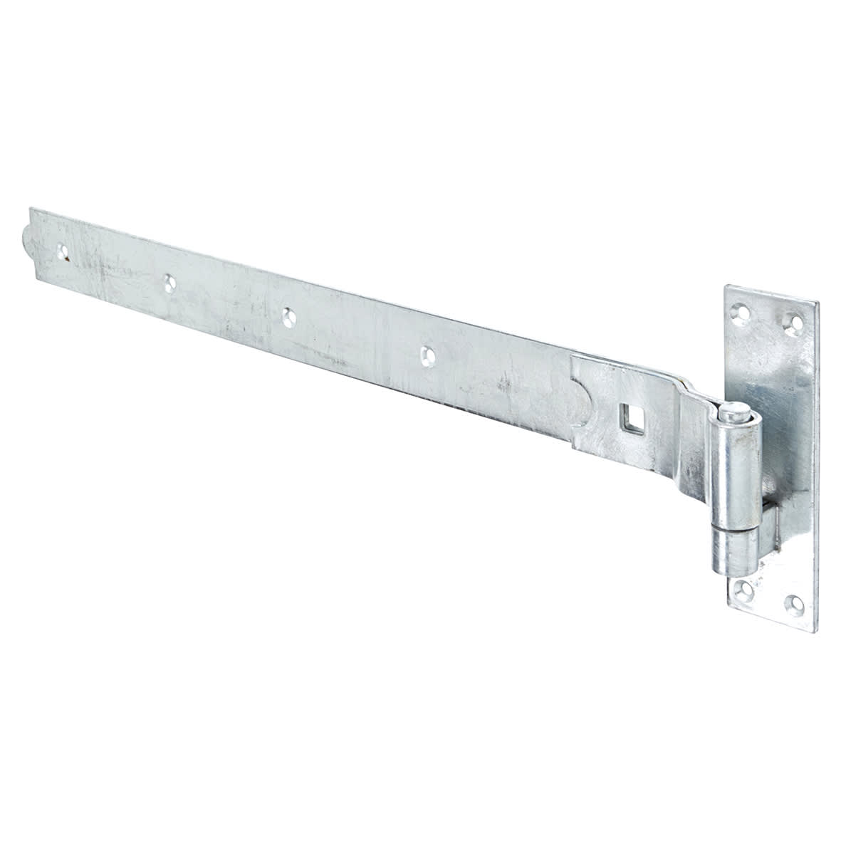 Heavy Duty Cranked Hook & Band Gate Hinge 600 x 57mm Galvanised
