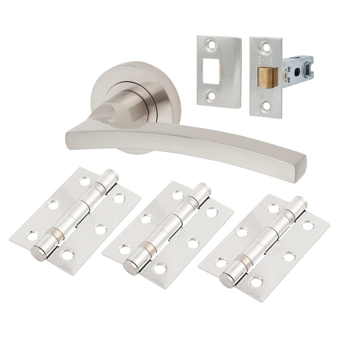 Serozzetta by Carlisle Brass Tavira Lever Door Handle on Rose