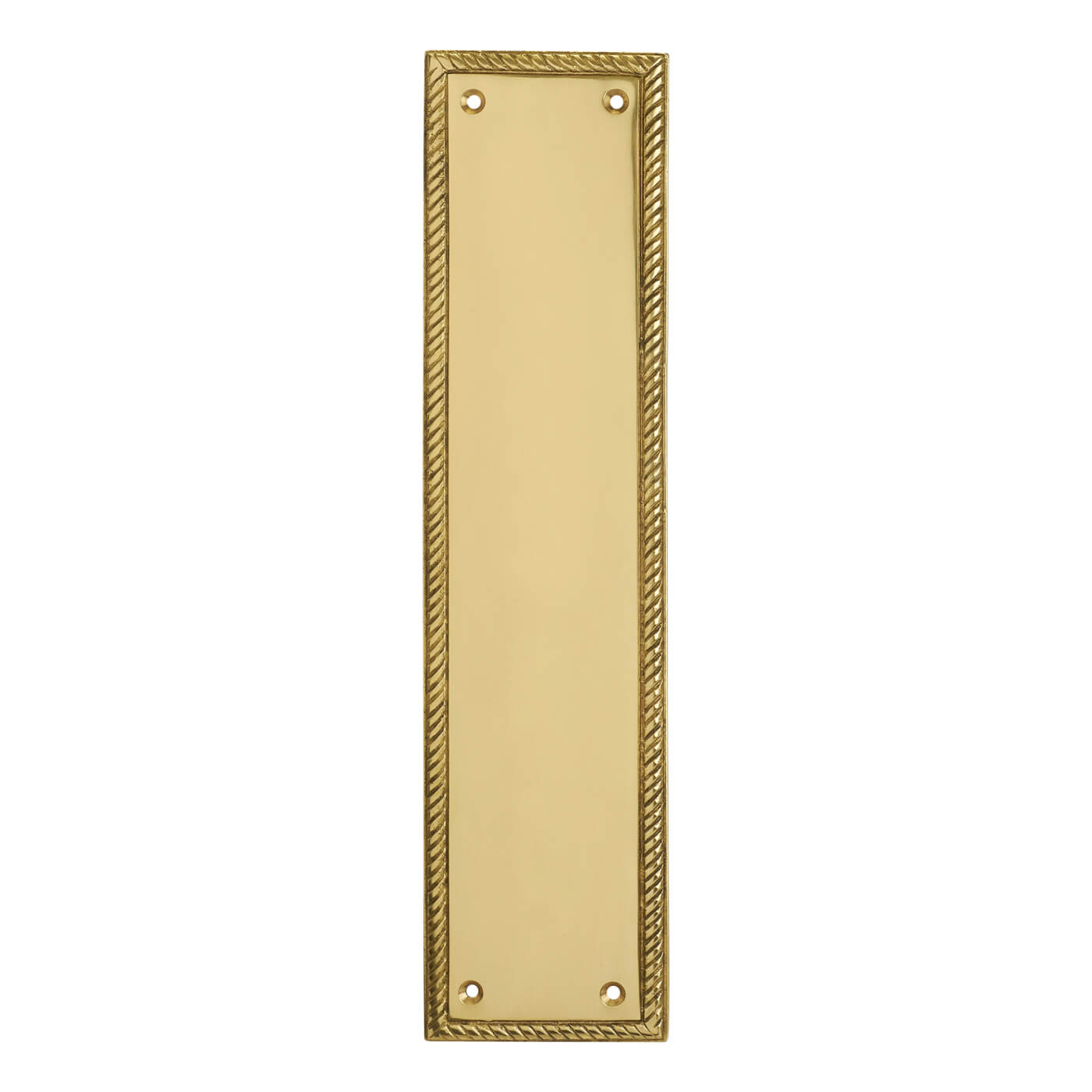 Bow Entrance Pull Handle 178mm Polished Brass