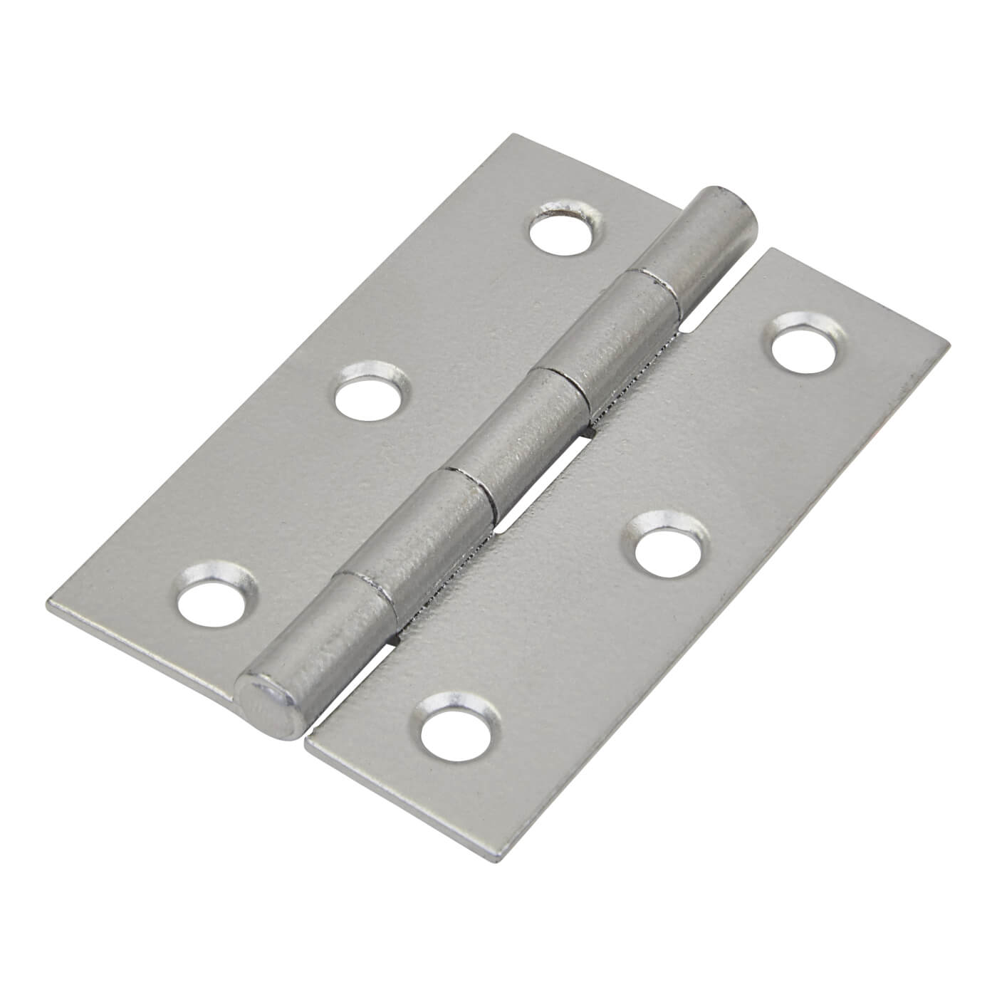 Steel Door Hinge 75 x 50mm Durosil Silver Finish