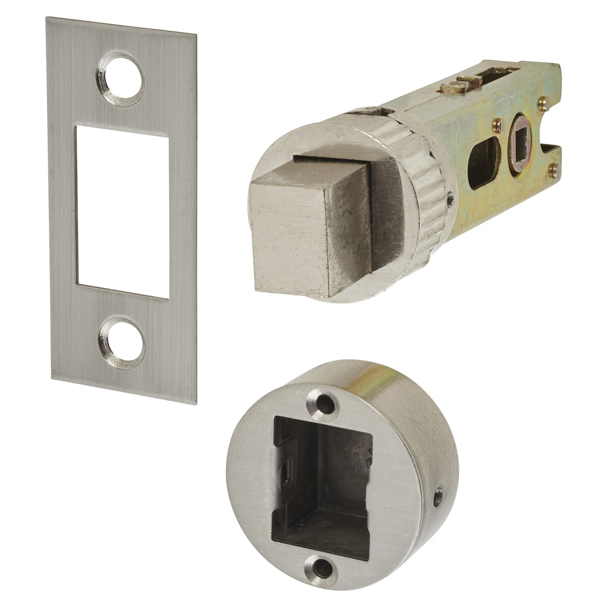 Urfic 5mm Tubular Bathroom Easy Deadbolt - 77mm Case - 57mm  
