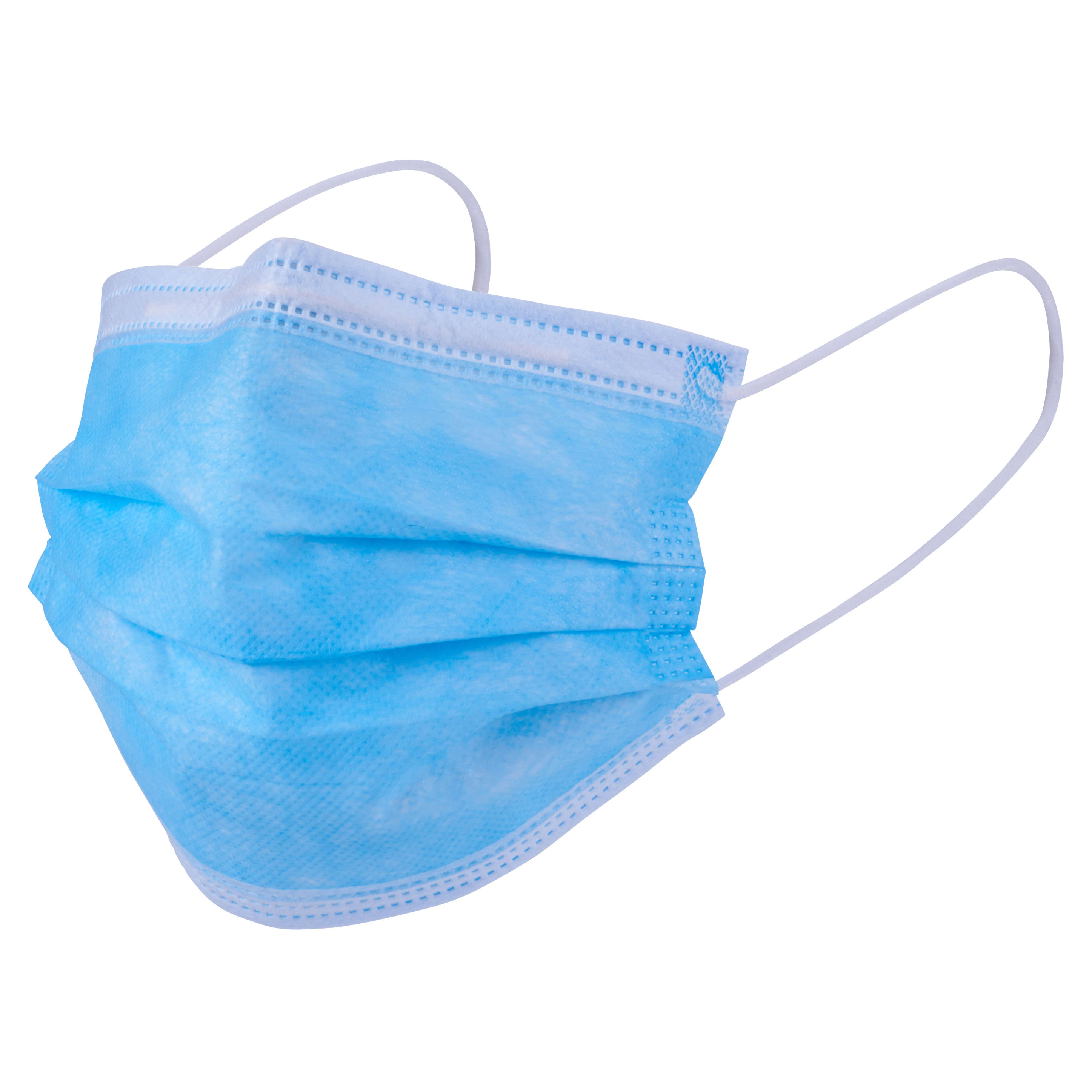 3 Ply PPE Face Mask Type IIR Pack of 50 IronmongeryDirect Same