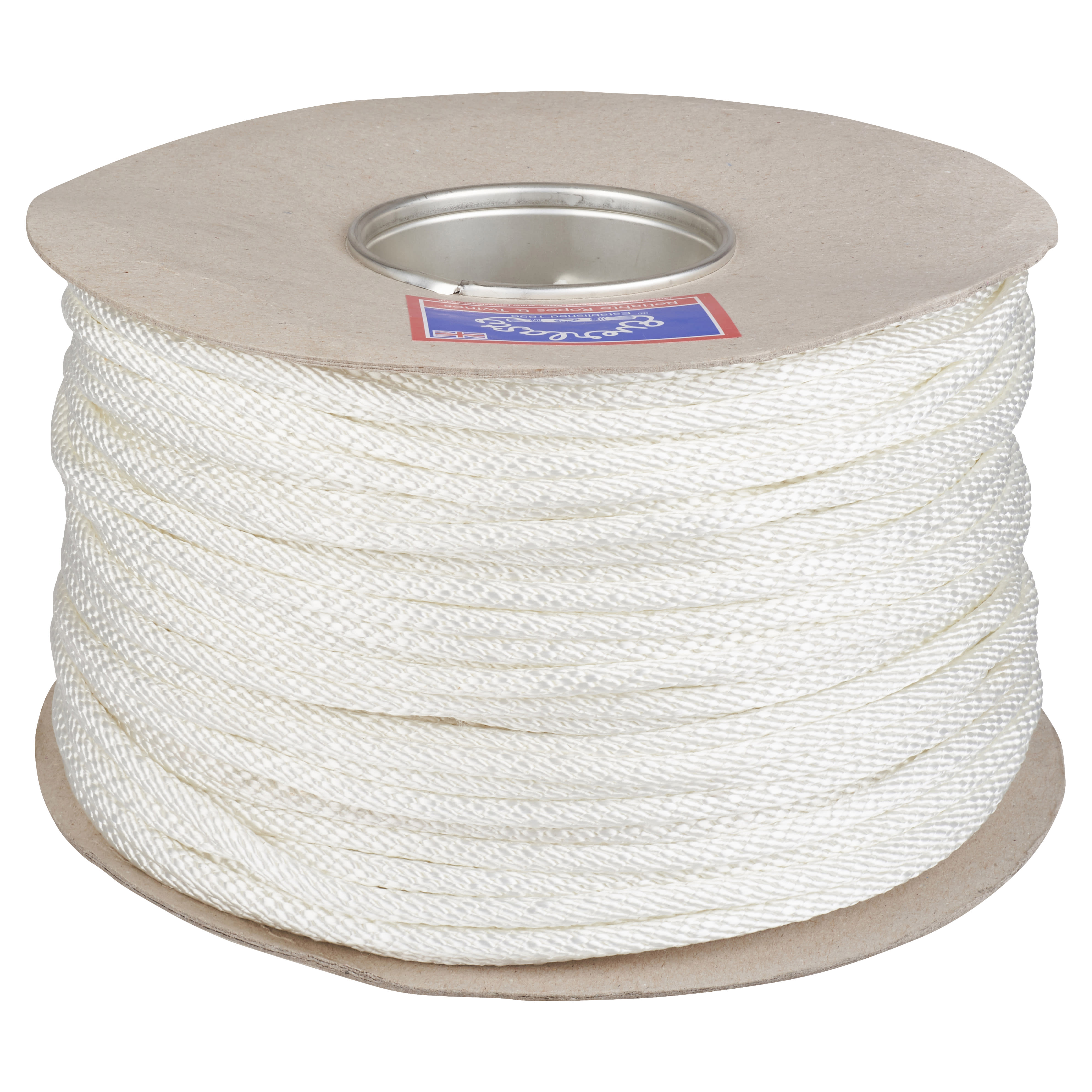 Everlasto No.8 Solid Braided Nylon Sash Cord 6.5mm 100M Knot