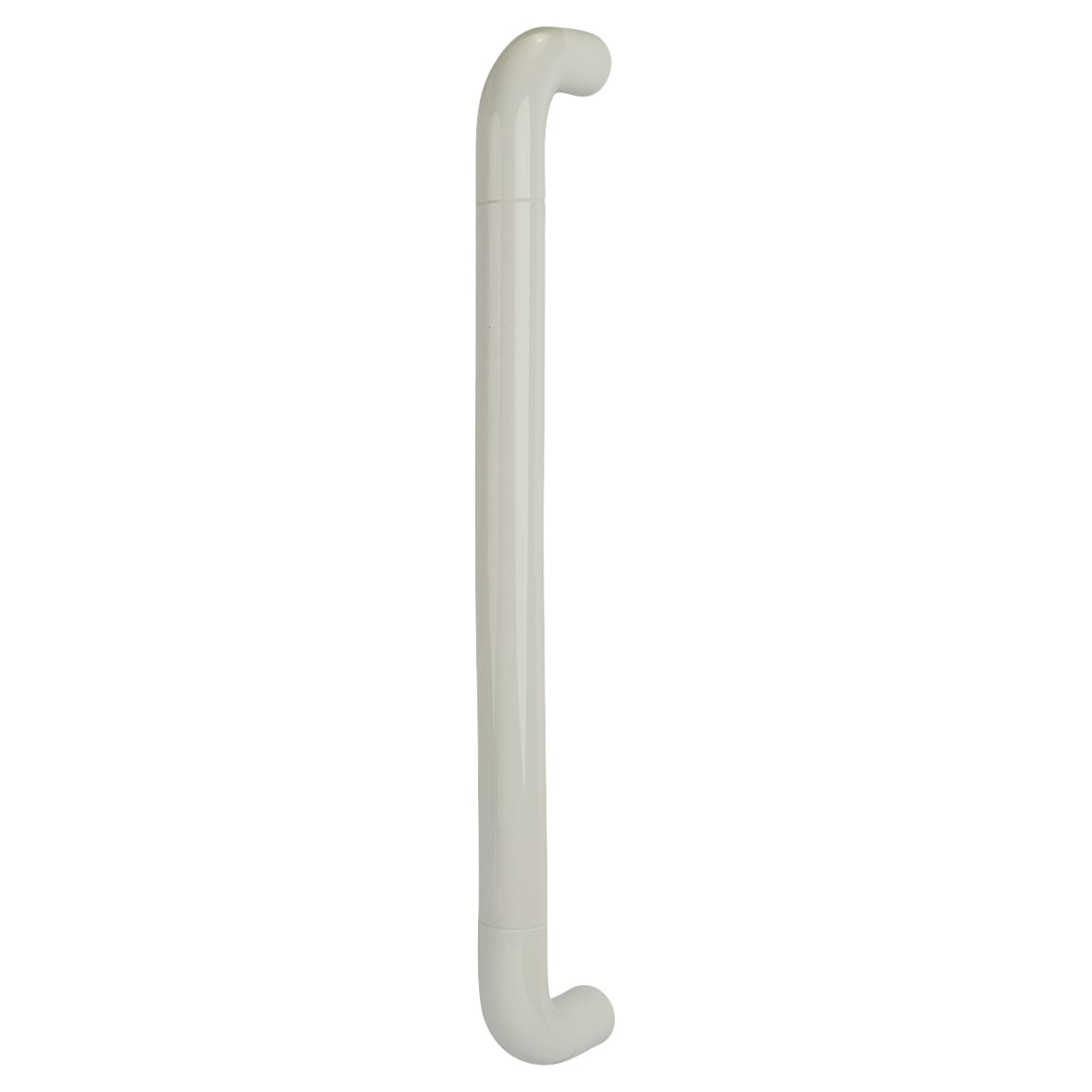 Hoppe Paris Coloured Nylon Bolt Fix Straight Pull Handle 600 x 34mm Diamond White