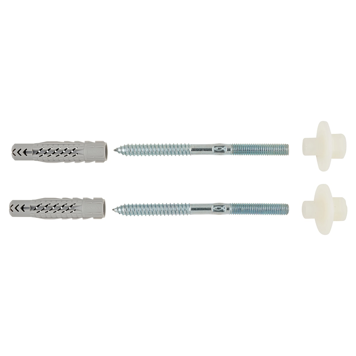 Fischer WD Washbasin and Urinal Fixing Kit - 10 x 140mm - Pack of  