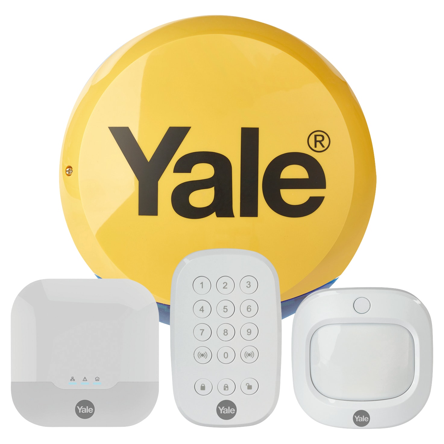 Yale Intruder Alarm Door / Window Contact (ACDC) IronmongeryDirect Same Day Despatch