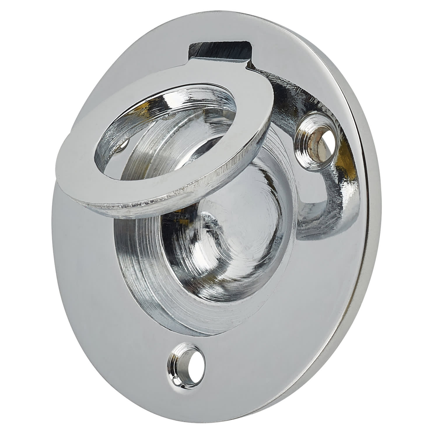 Altro Round Flush Ring Pull 38mm Polished Chrome