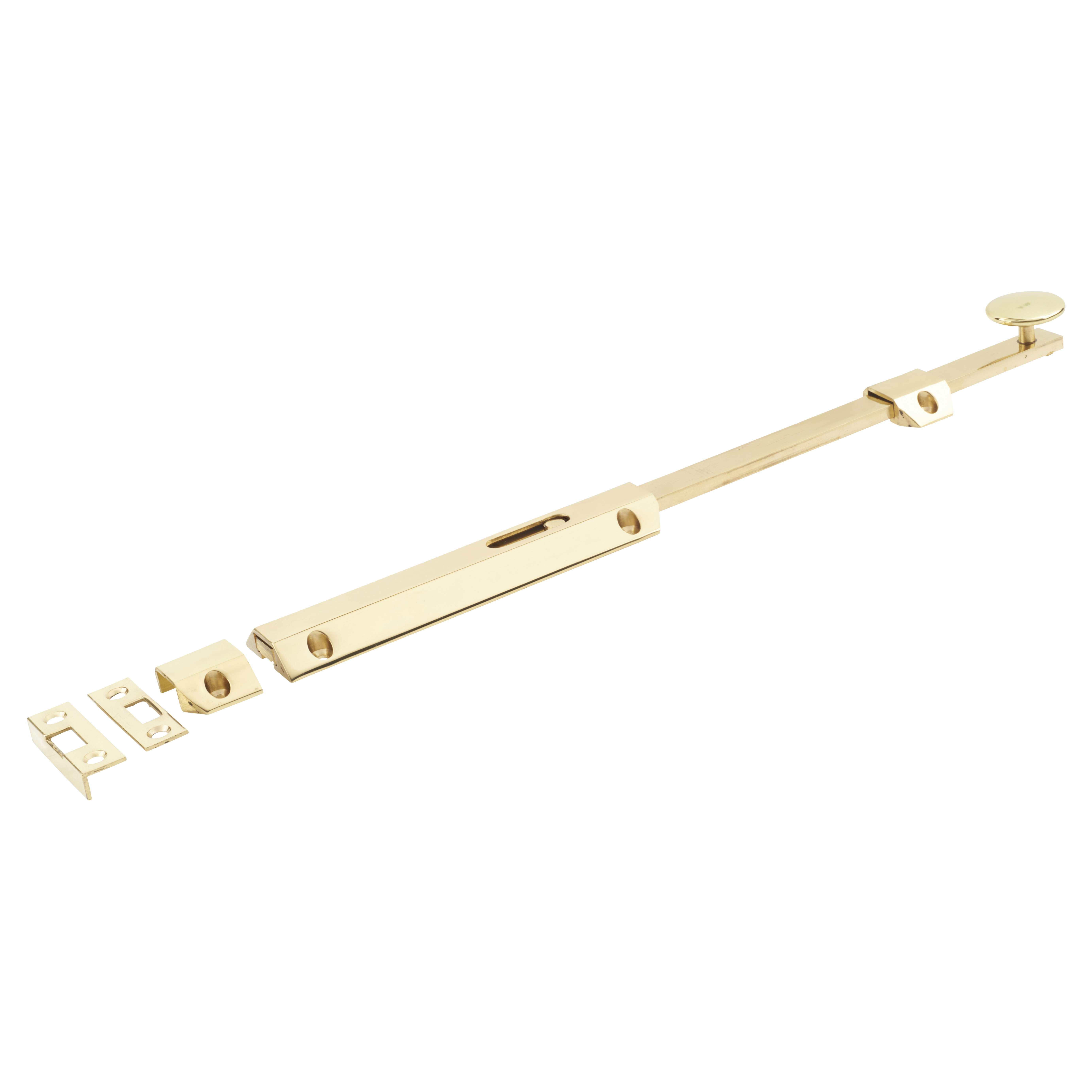 Hampstead Extra Long French Door / Flat Section Bolt 355mm Polished