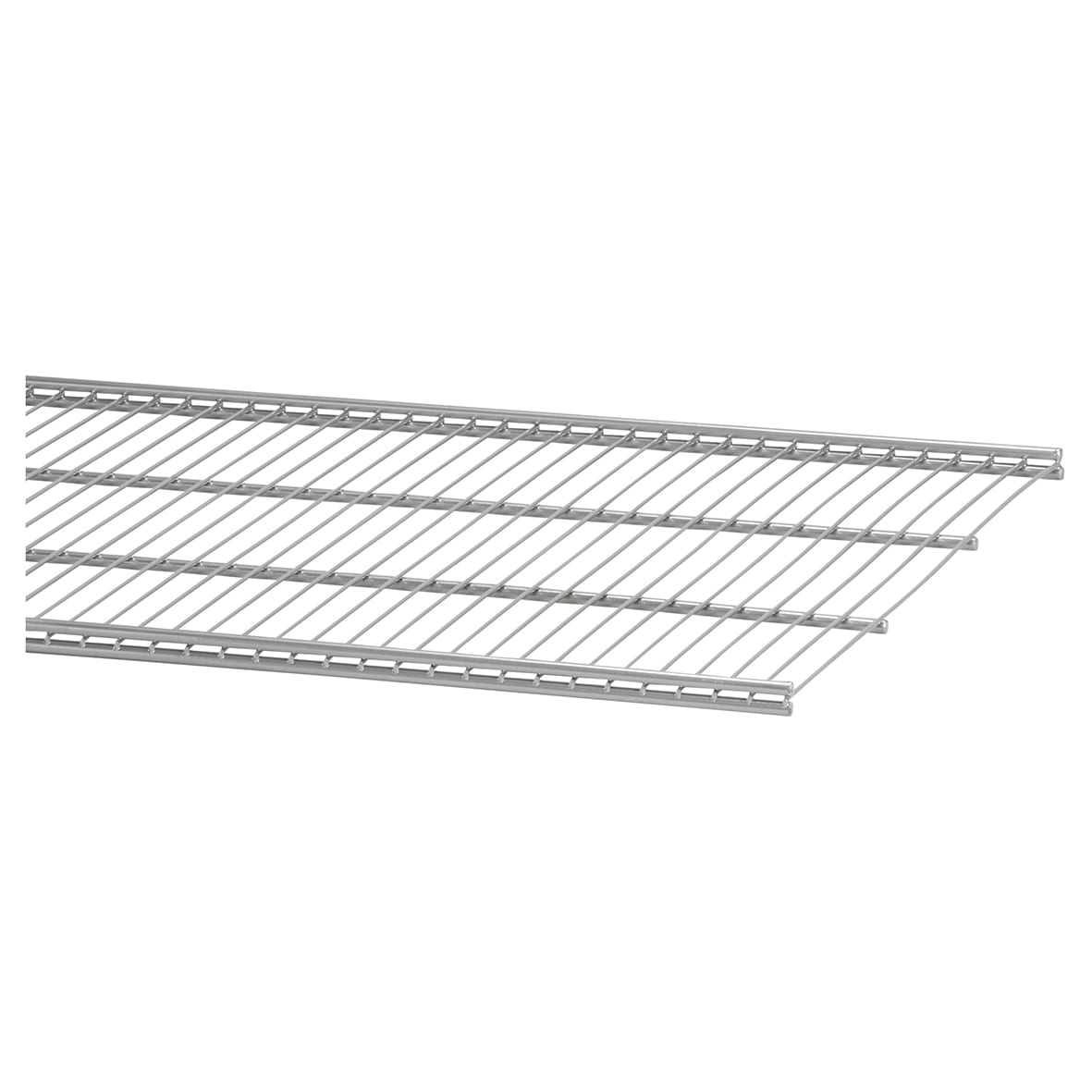 elfa Top Track System Hanging Wall Bar 2140mm Length Platinum