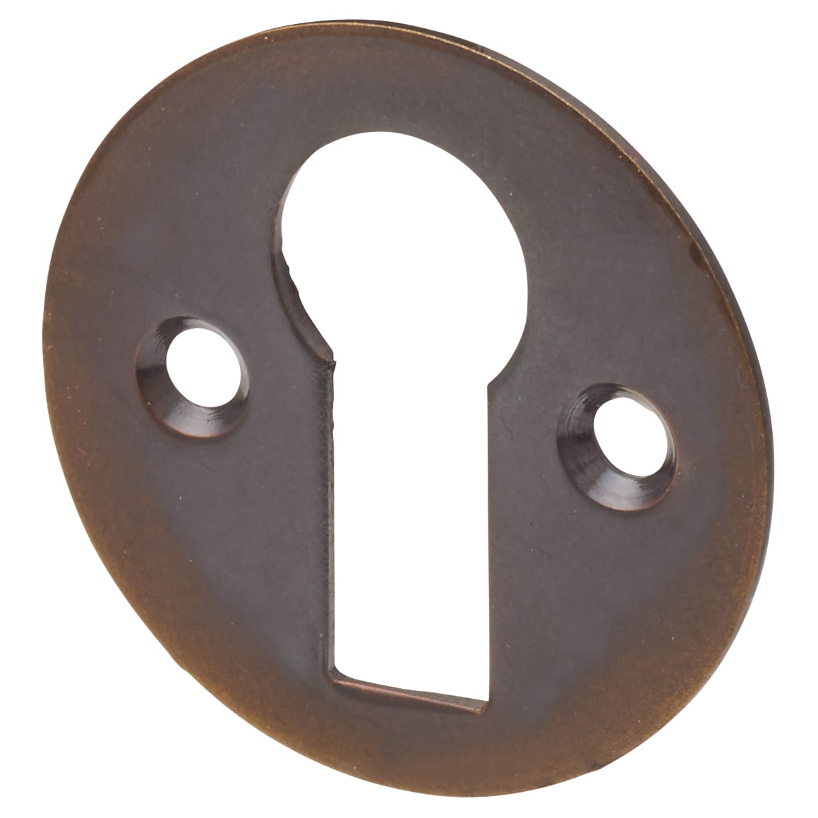 Traditional Round Brass Escutcheon