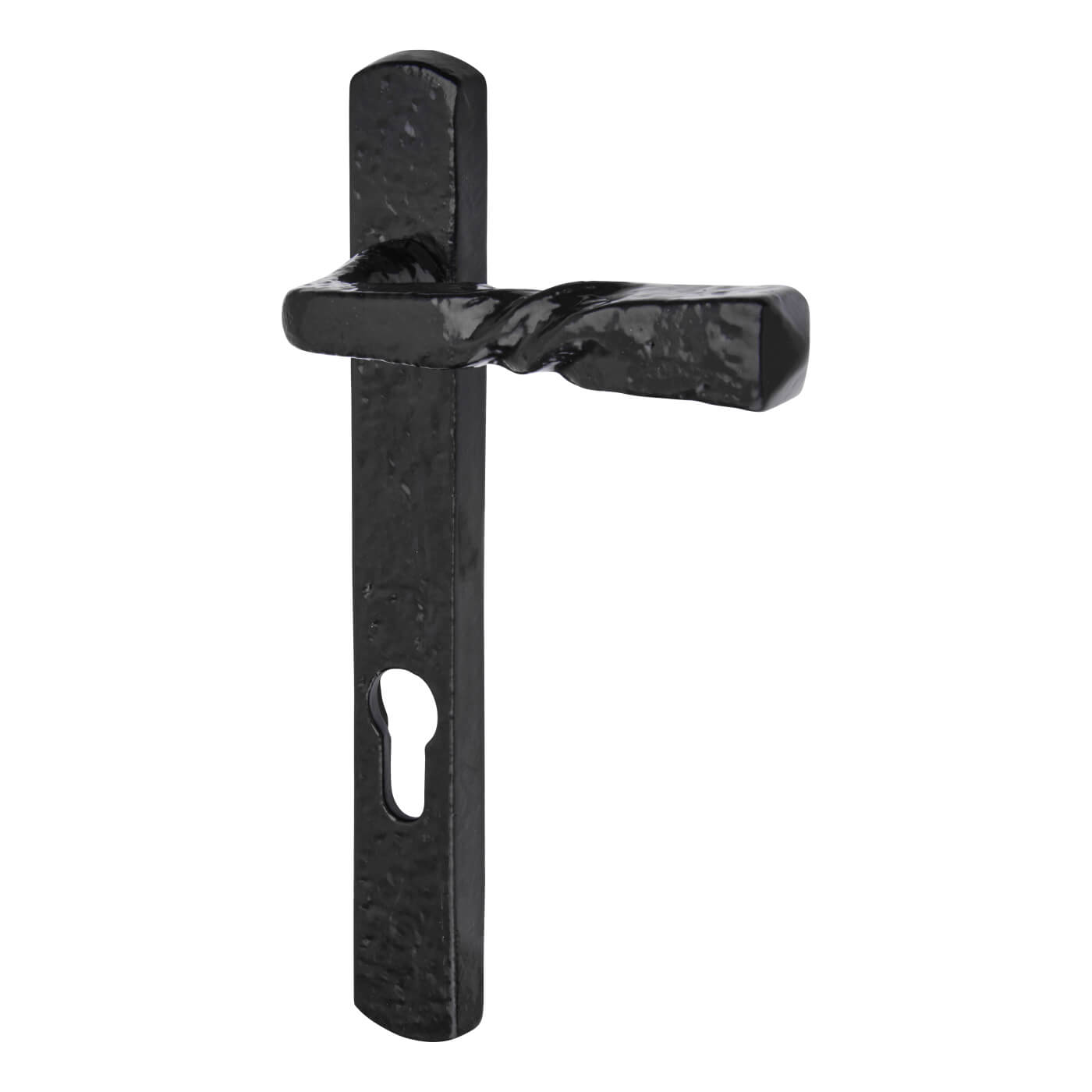 Elan uPVC Multipoint Lever/Lever Door Handle 92mm c/c Antique Black