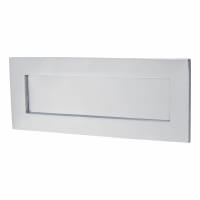 Altro Outer Letter Plate - 330 x 100mm - Polished Stainless Steel ...